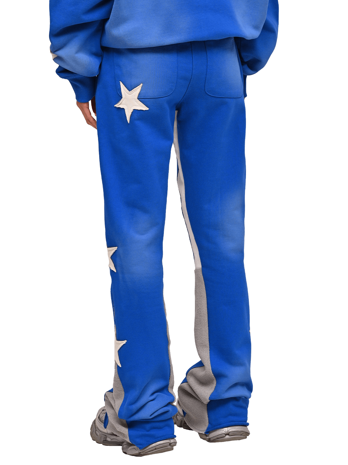 Sun Fade Flare Sweatpants - Royal Blue