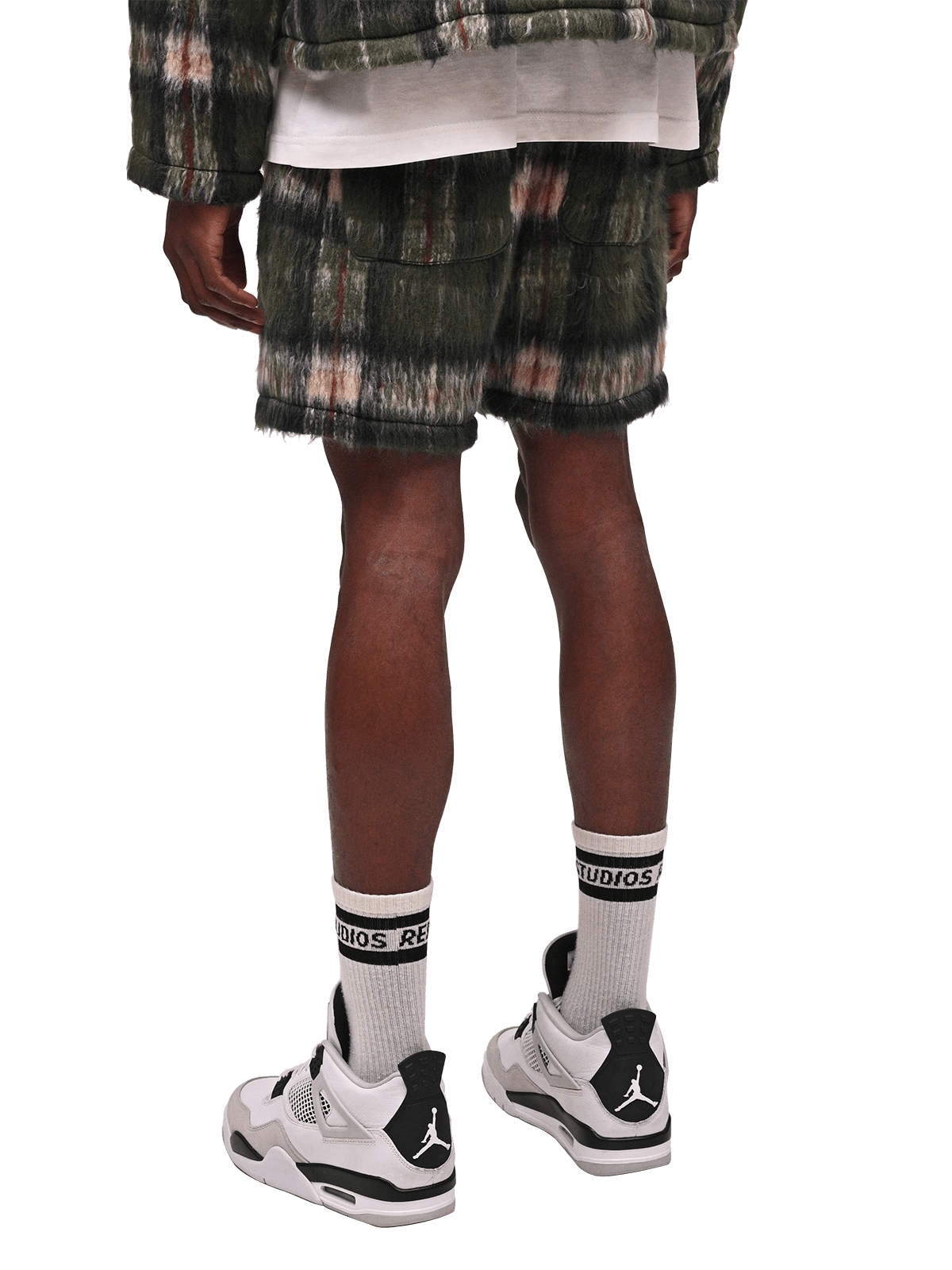 Mohair Shorts - Emerald