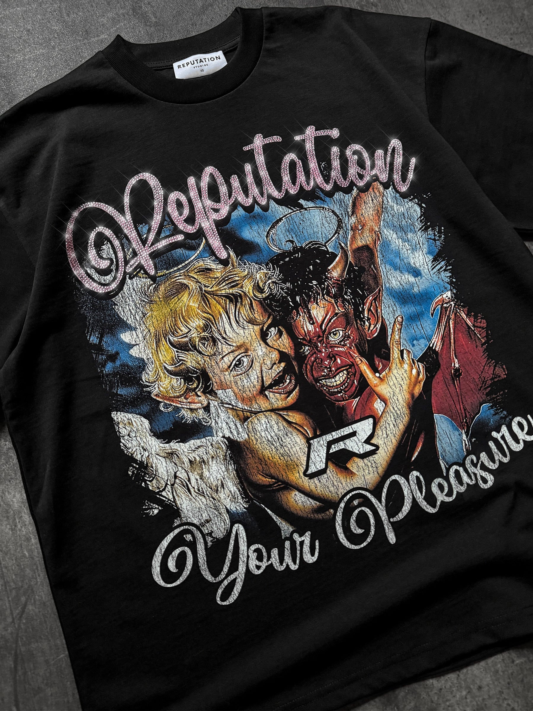 Your Pleasure Rhinestone Tee