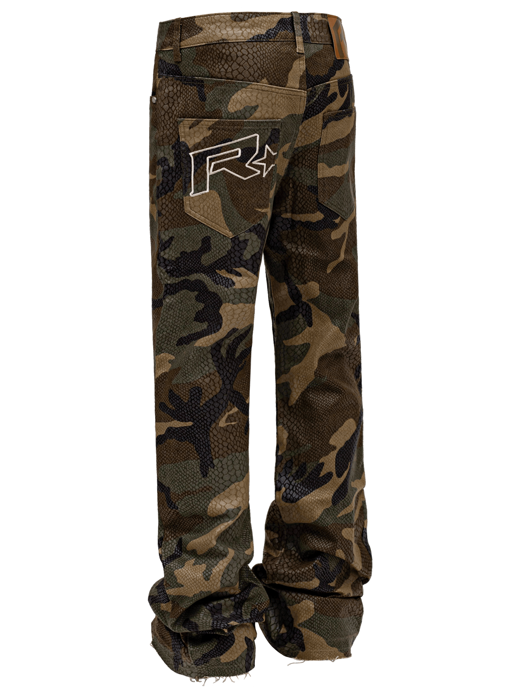 Python Camo Denim