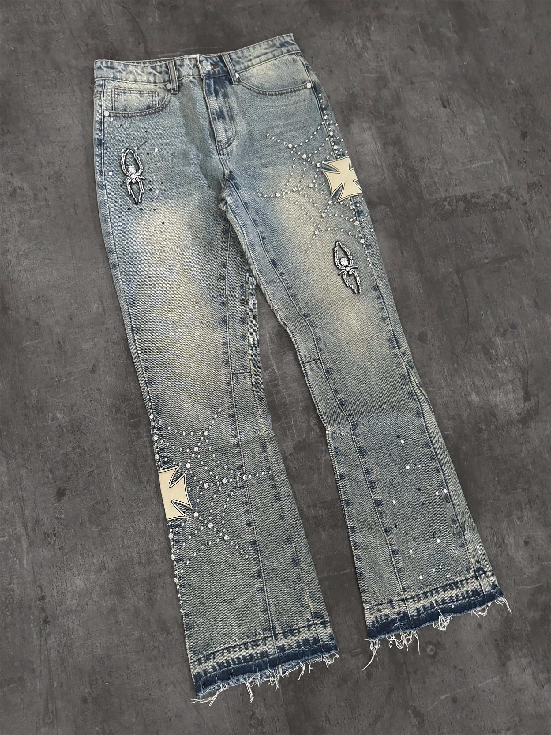 Spider Denim - Cream Wash