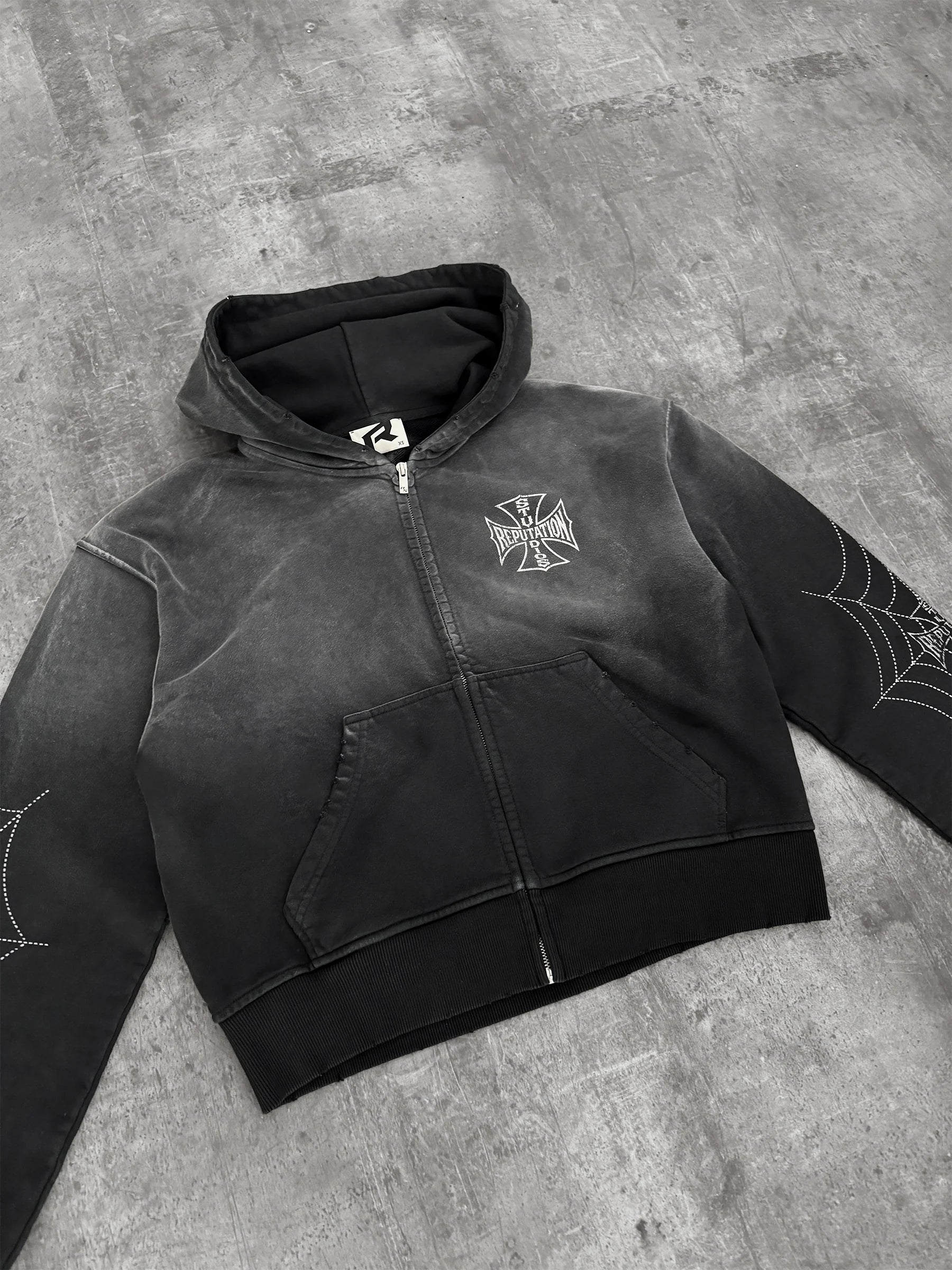 Spider Hoodie - Black