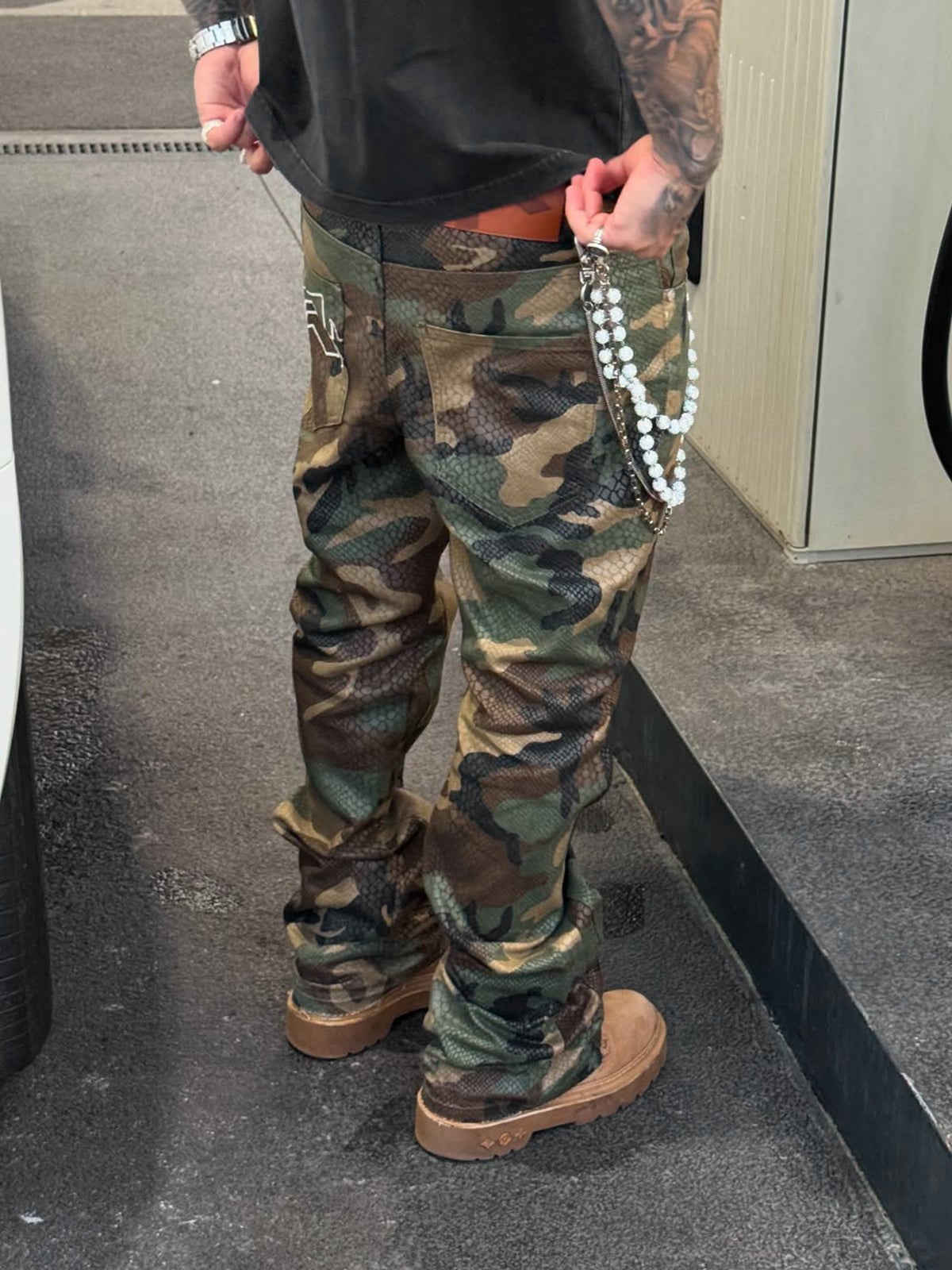Python Camo Denim
