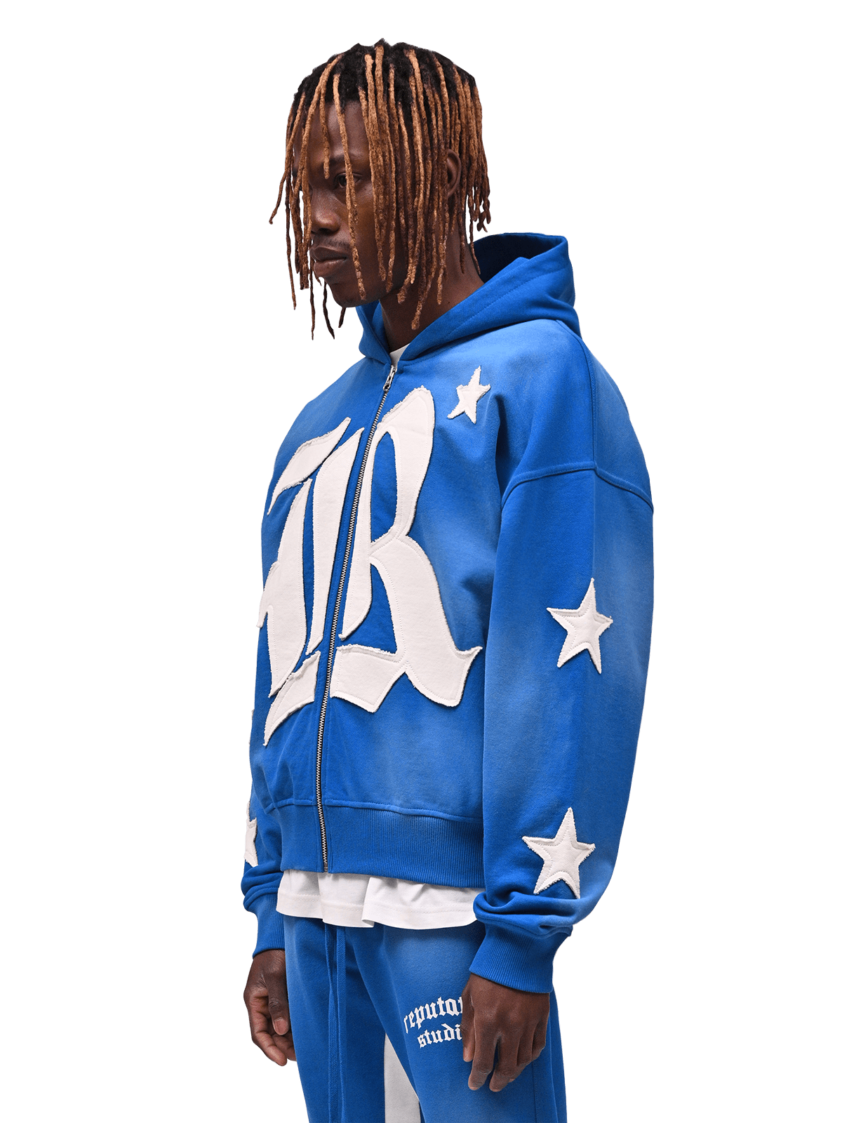 Sun Fade Hoodie - Royal Blue