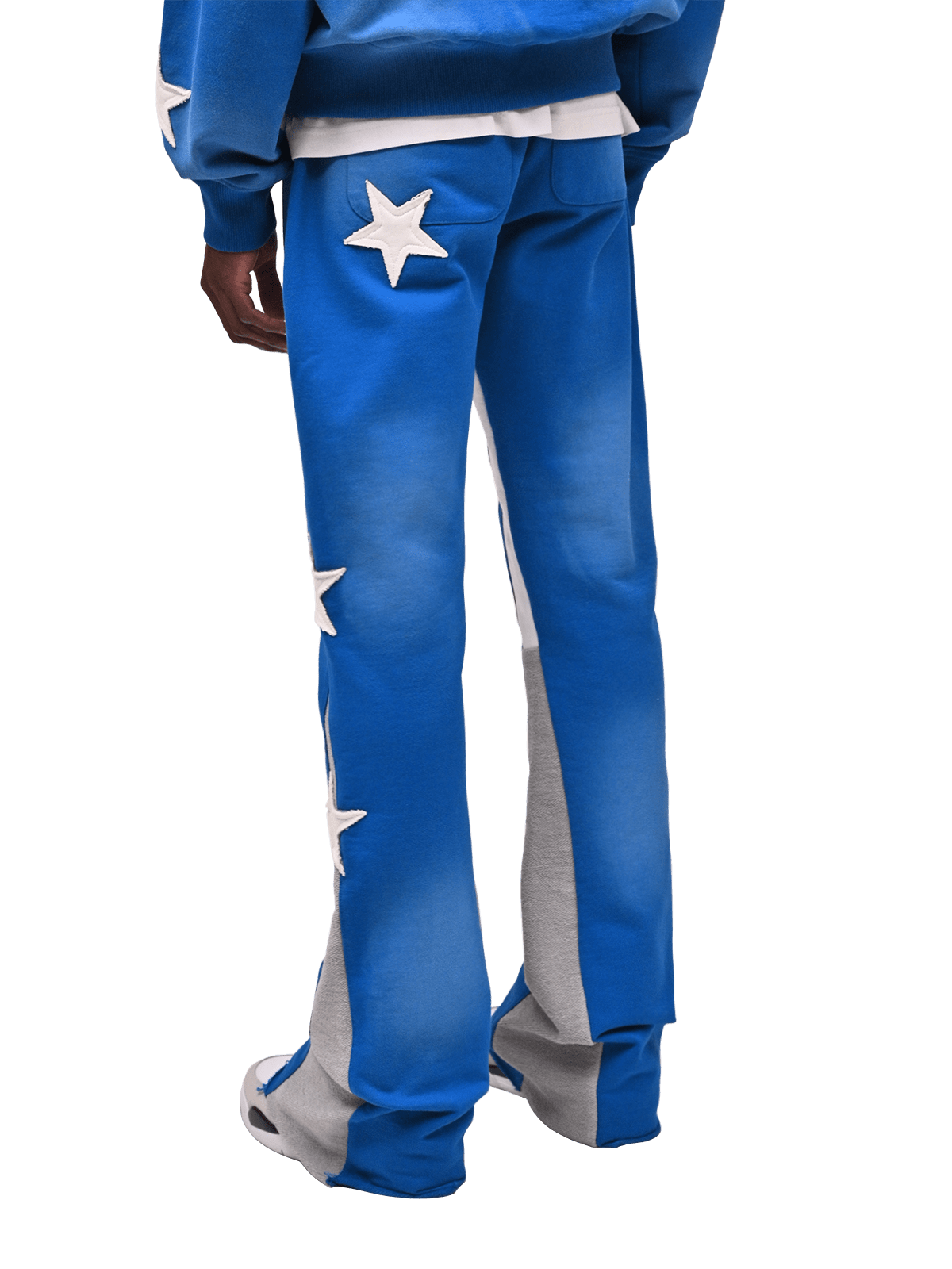 Sun Fade Flare Sweatpants - Royal Blue