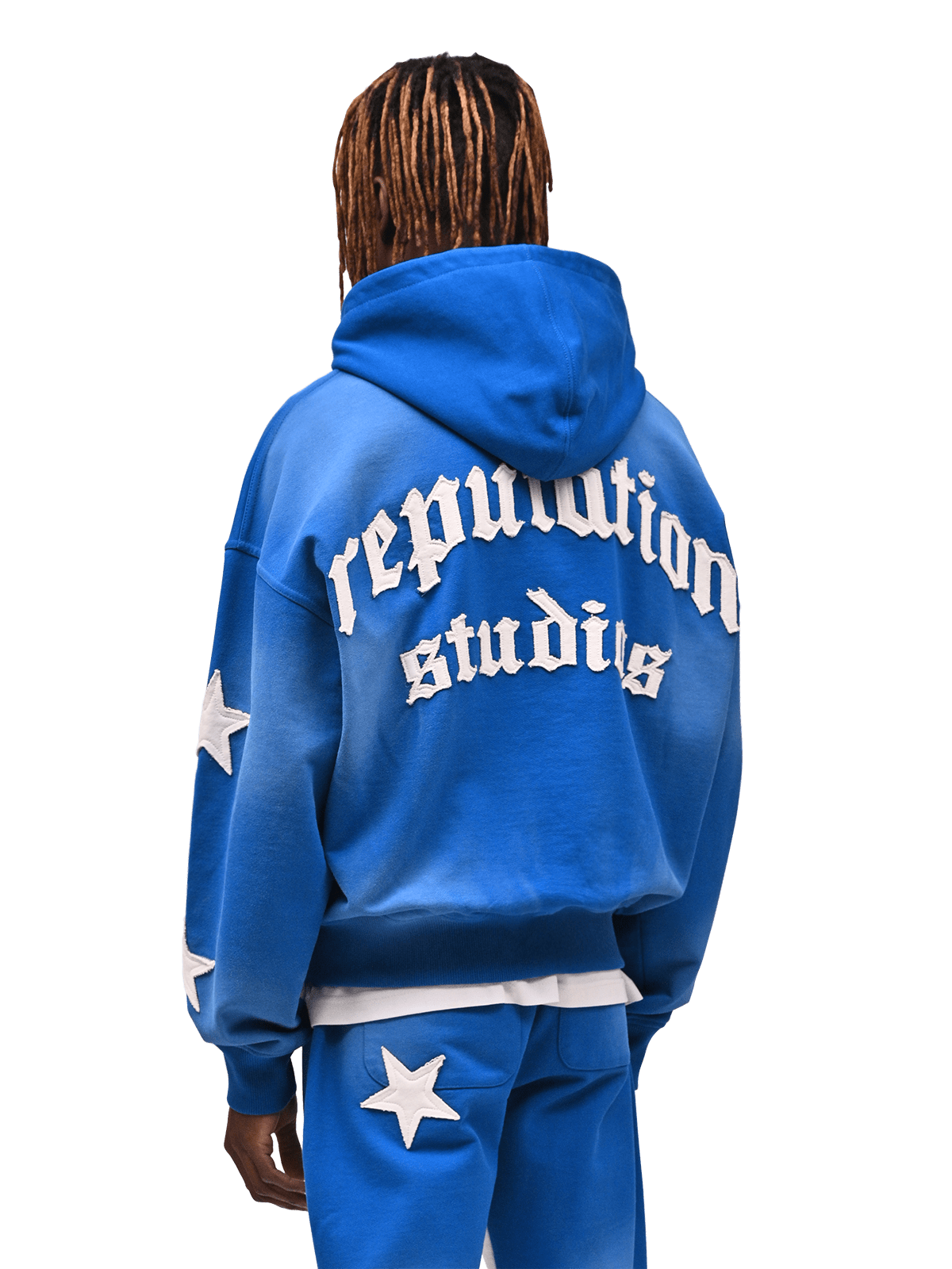 Sun Fade Hoodie - Royal Blue