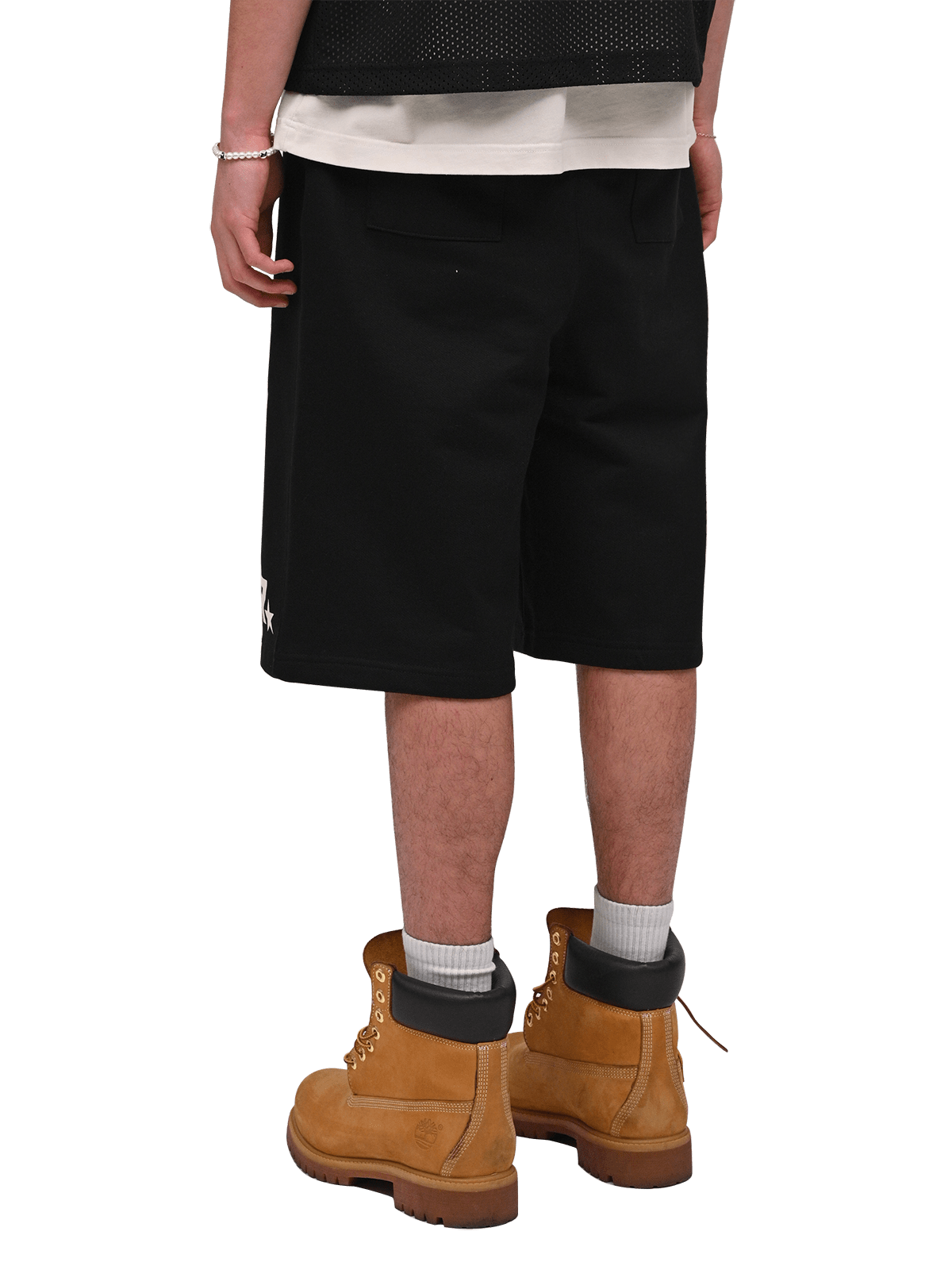 Baggy Jersey Shorts - Black