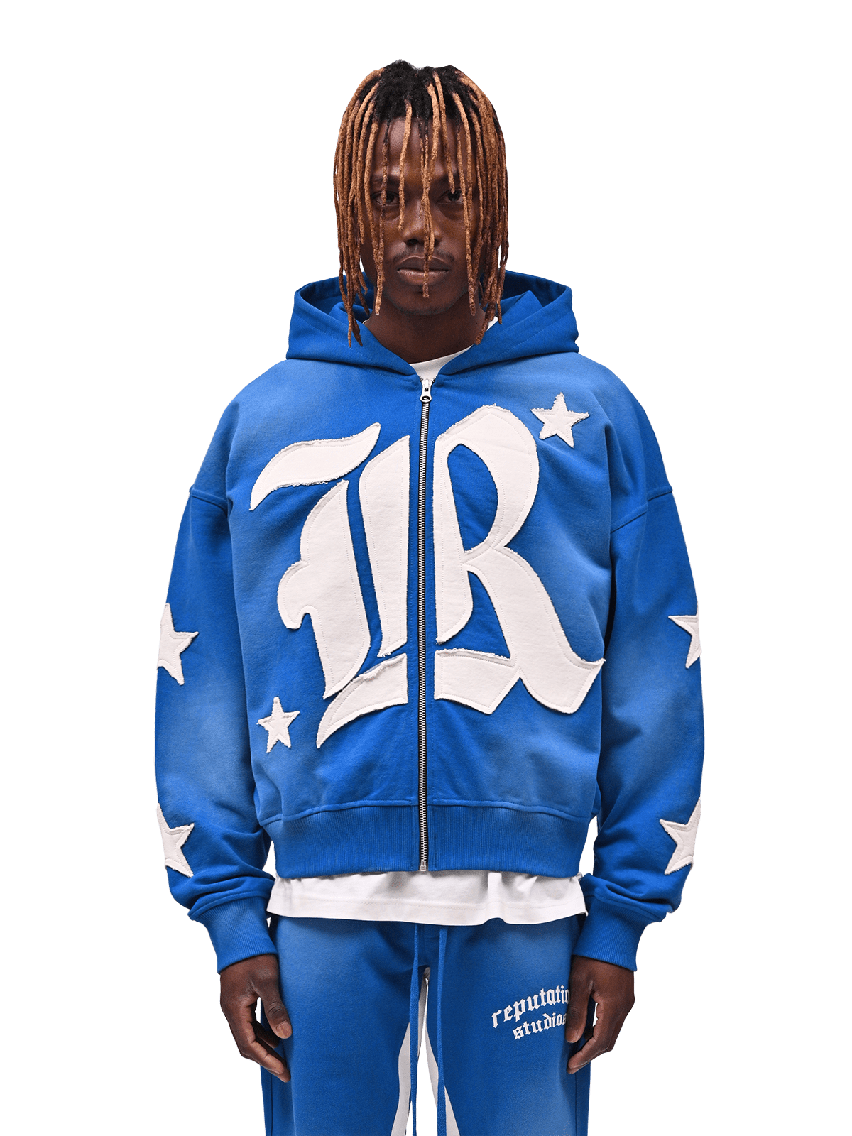 Sun Fade Hoodie - Royal Blue