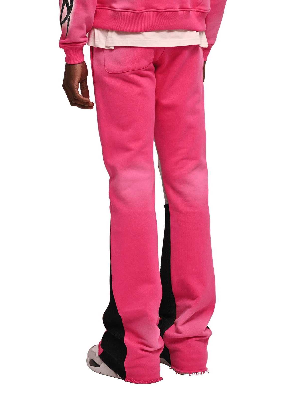 Tribal Flare Sweatpants - Hot Pink