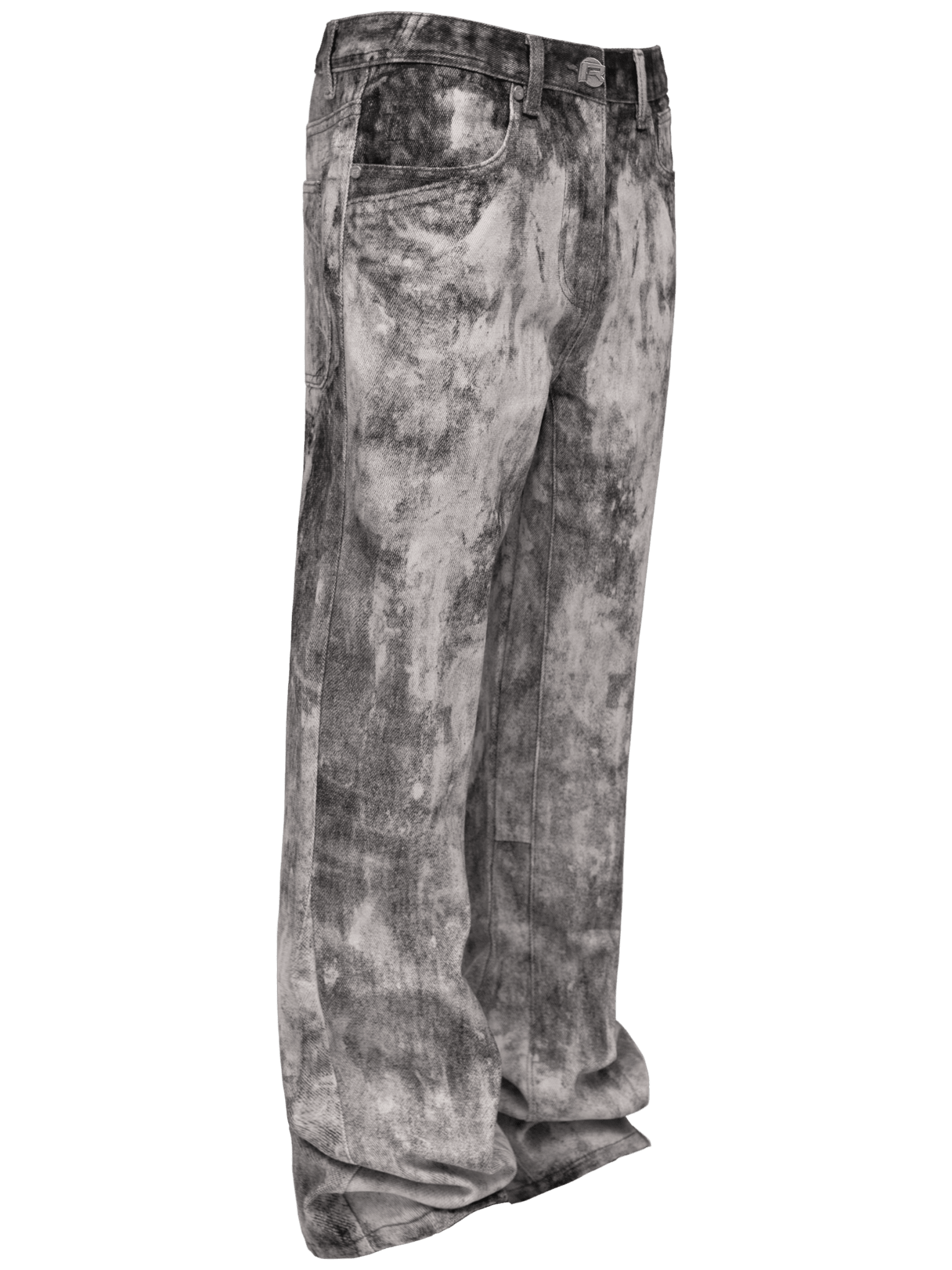 Acid Rinse Flare Denim - Reputation Studios