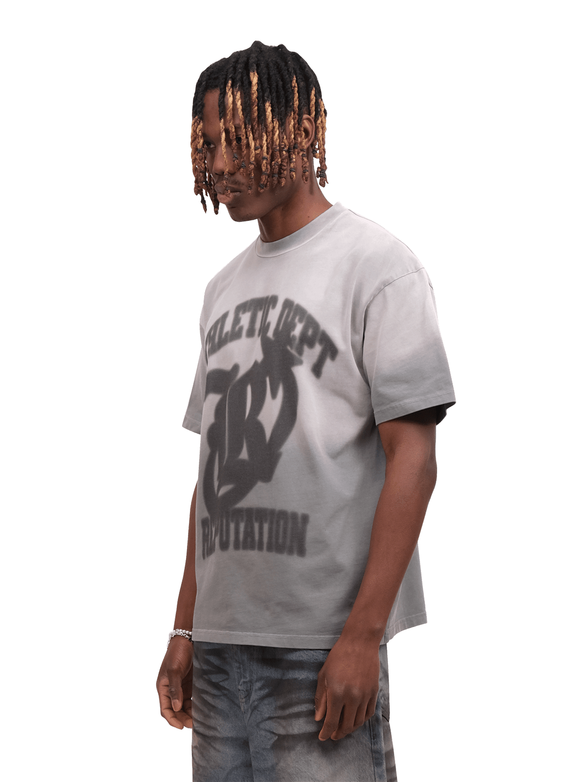 Athletic Dept Tee - Vintage Grey - Reputation Studios