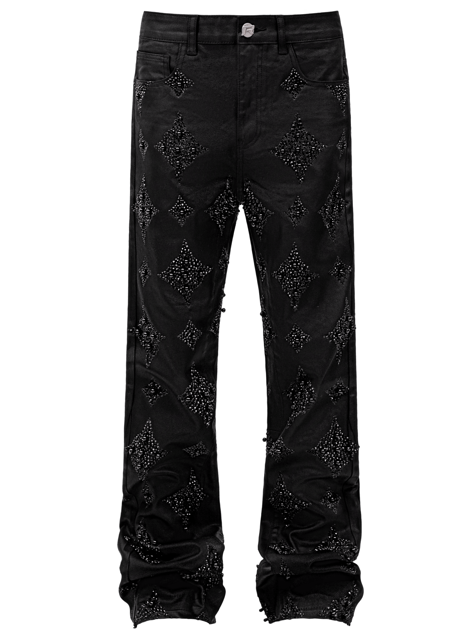 Black Wax Embellish Denim - Reputation Studios