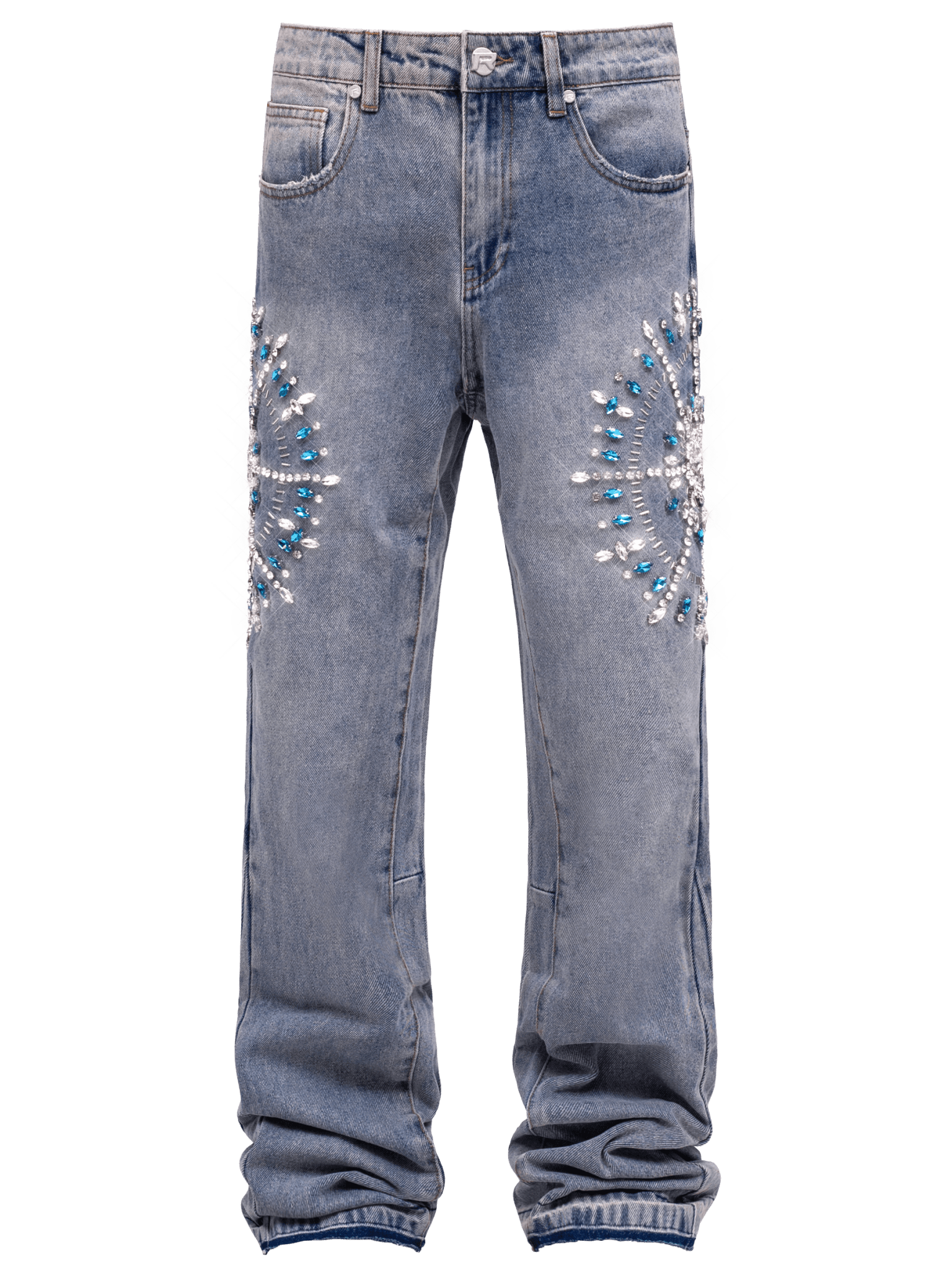 Circle Diamond Denim - Light Stone - Reputation Studios