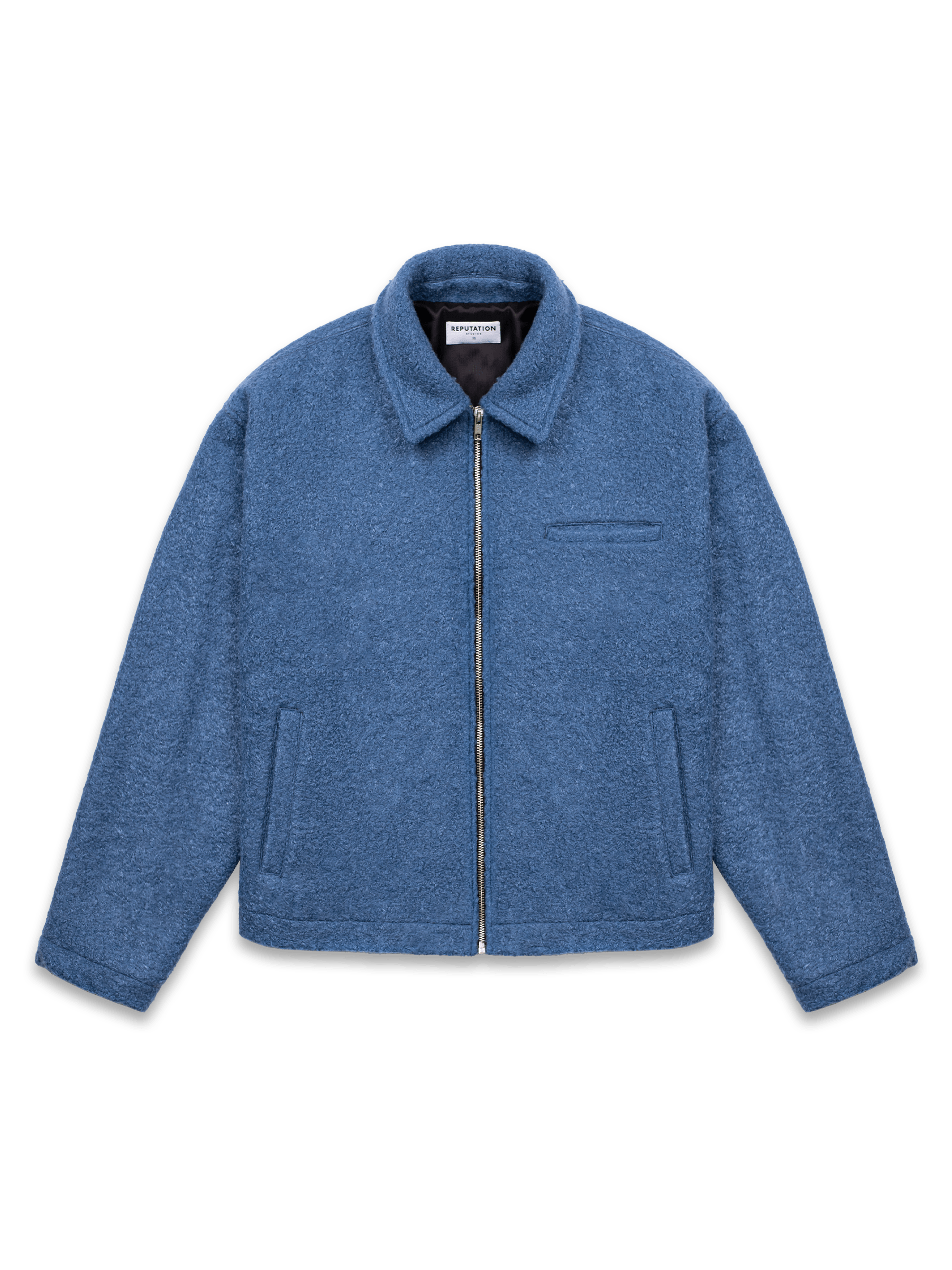 Cropped Jacket - Blue