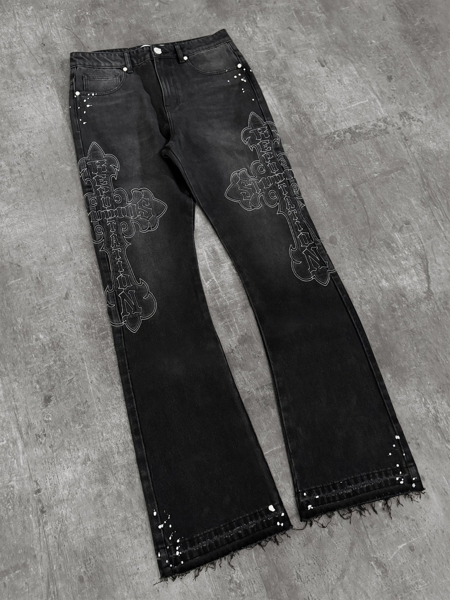 Cross Denim - Black - Reputation Studios