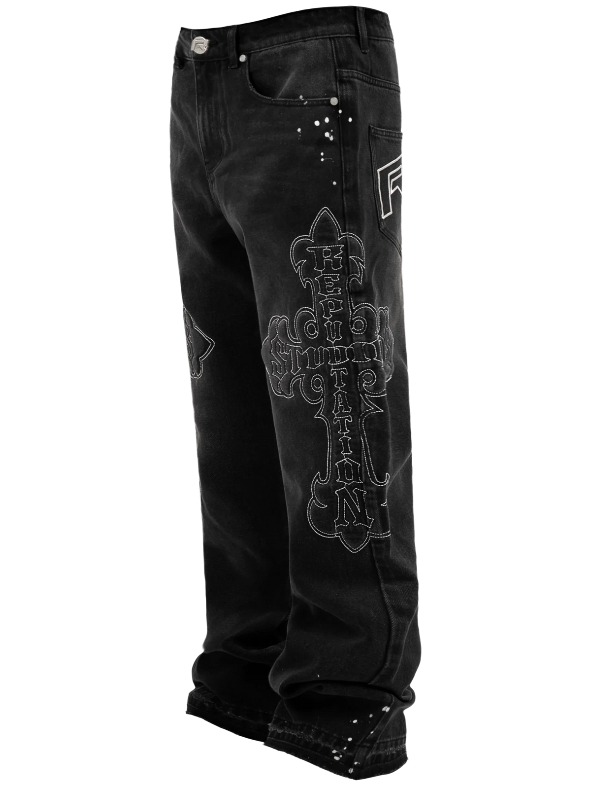 Cross Denim - Black - Reputation Studios