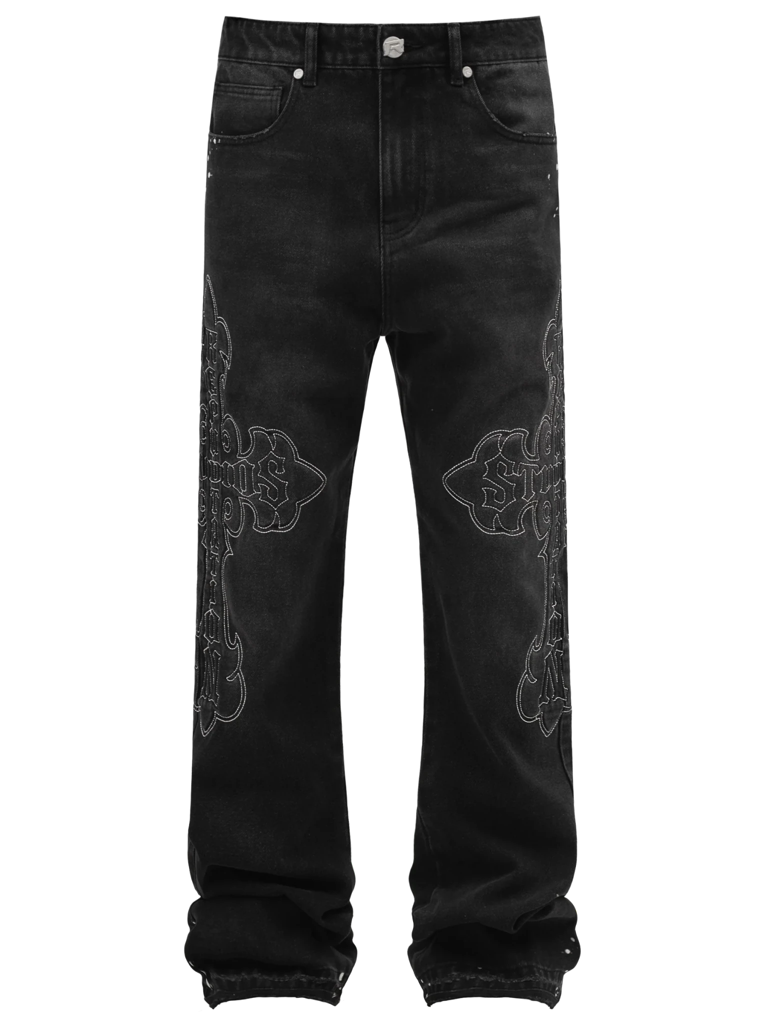 Cross Denim - Black - Reputation Studios