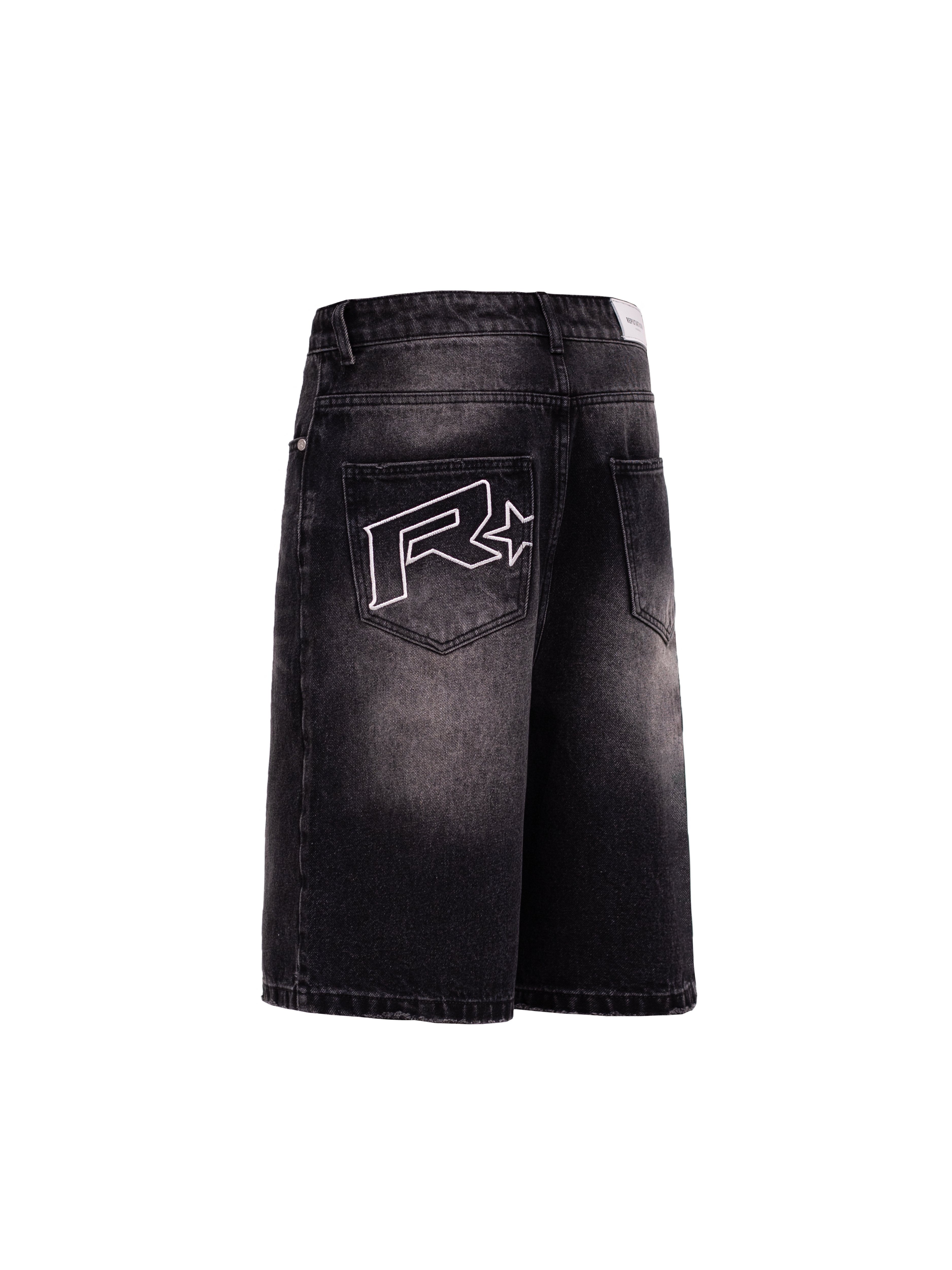 Denim Jorts - Black