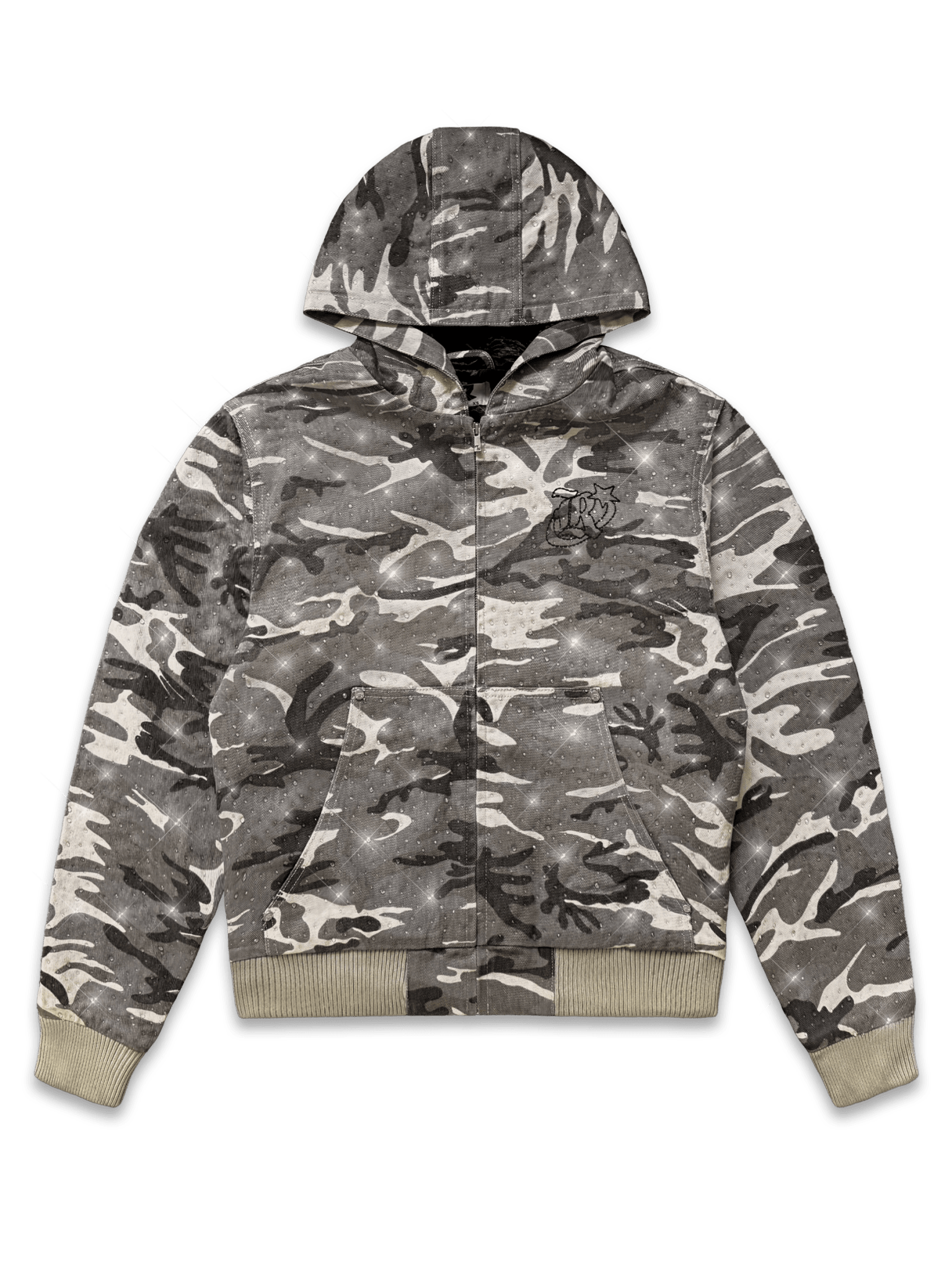 Diamond Camo Jacket - Desert - Reputation Studios