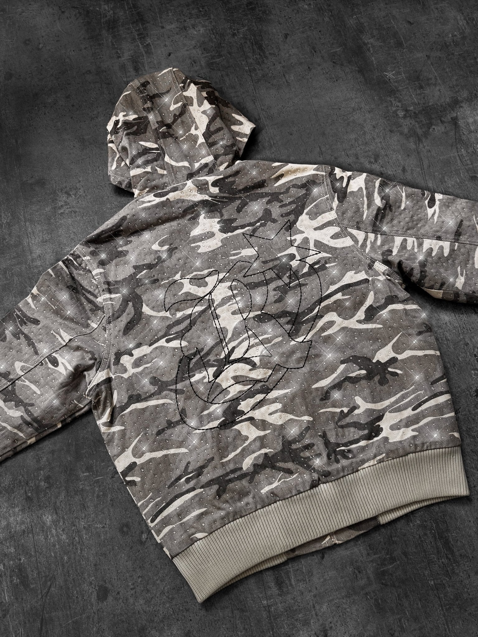 Diamond Camo Jacket - Desert - Reputation Studios