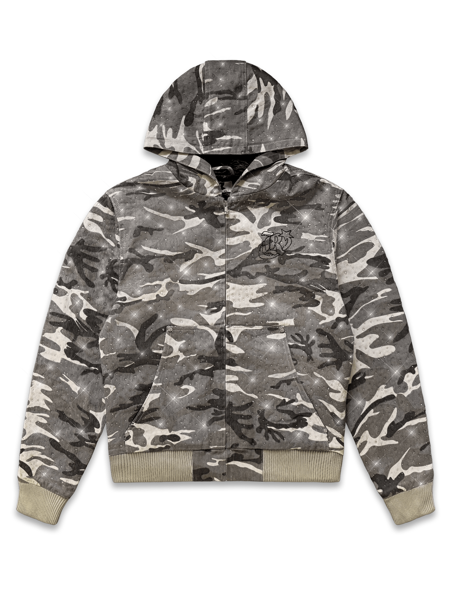 Diamond Camo Jacket - Desert
