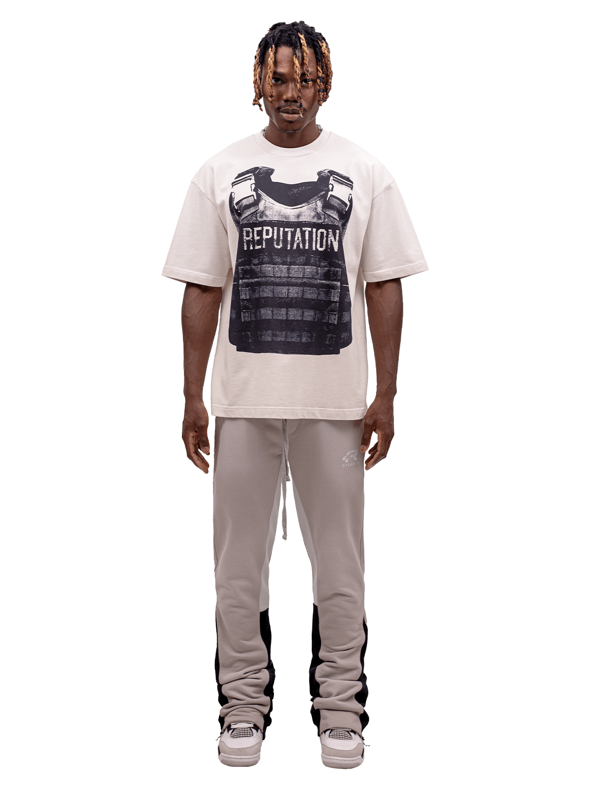 Flare Sweatpants - Grey - Reputation Studios