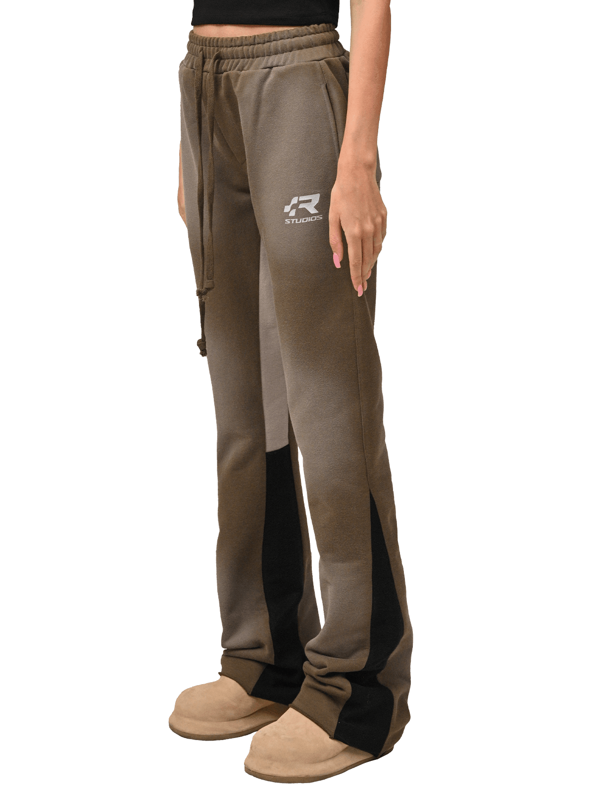 Flare Sweatpants - Mocha - Reputation Studios