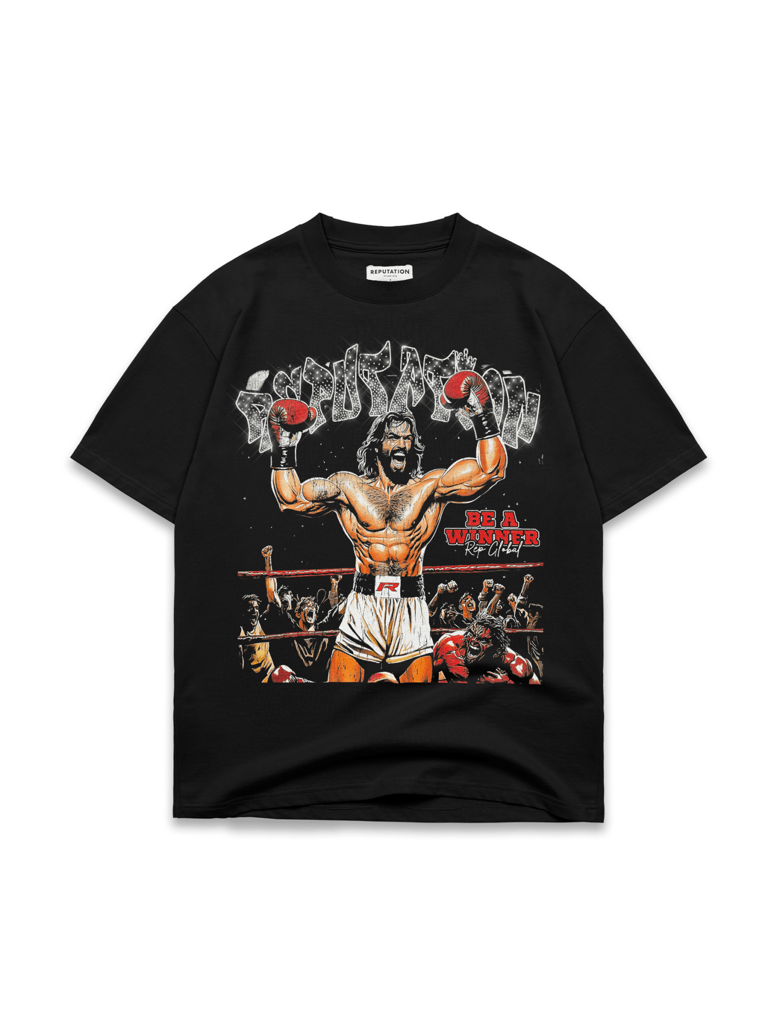 Glory Days Rhinestone Tee - Reputation Studios