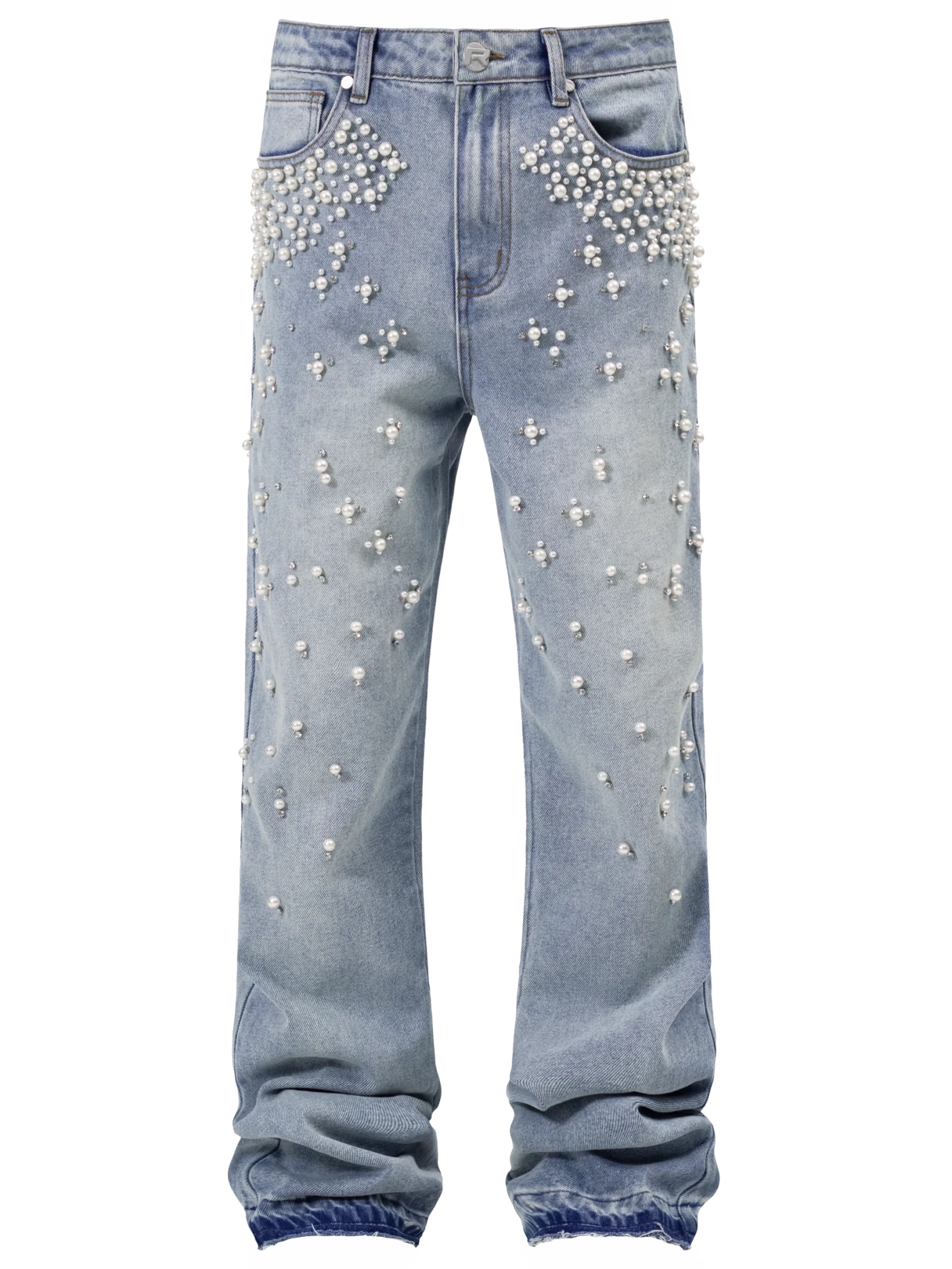 Gradient Pearl Denim - Light Stone - Reputation Studios