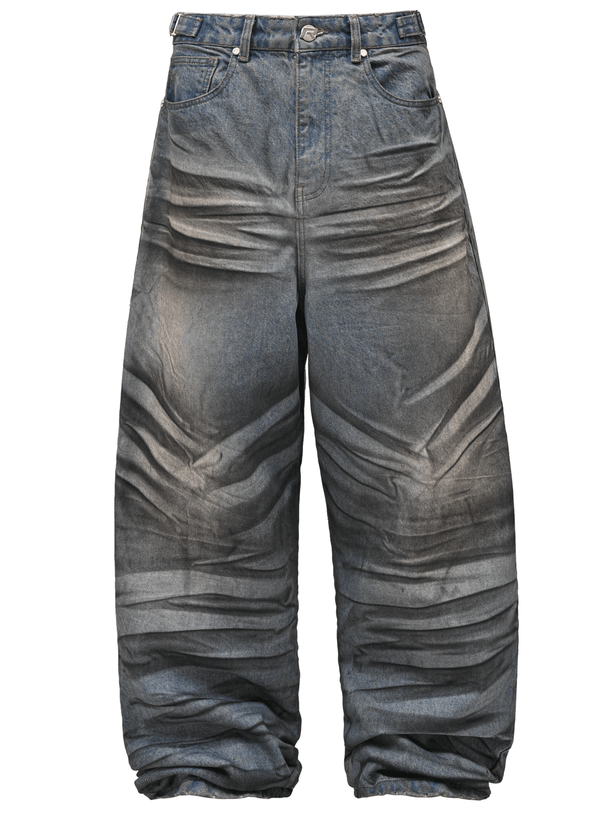 Grunge Baggy Denim - Blue Wash - Reputation Studios