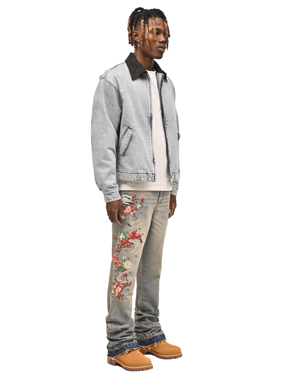 Japanese Garden Denim - Cream Wash - Reputation Studios