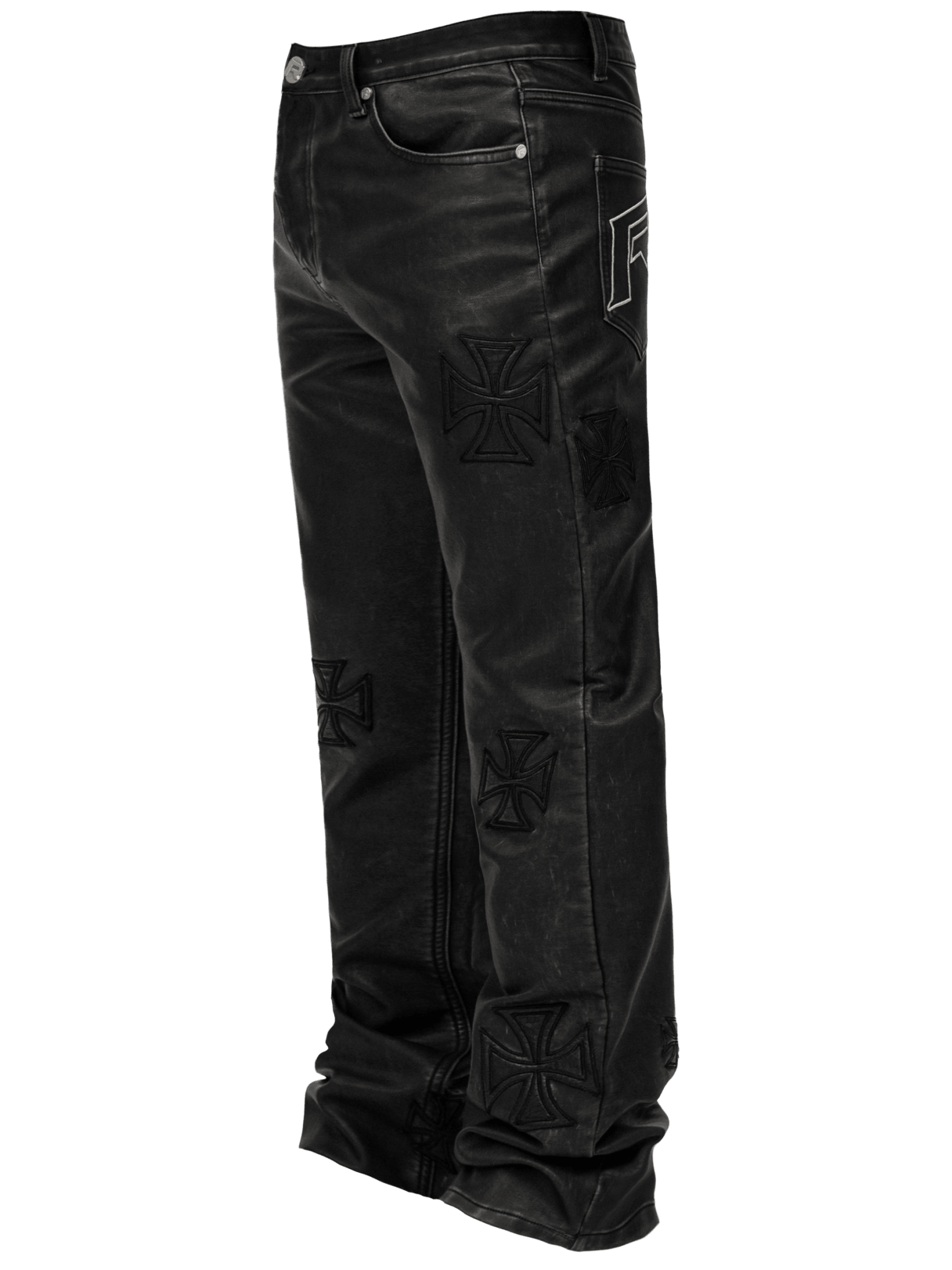 Leather Cross Denim - Reputation Studios