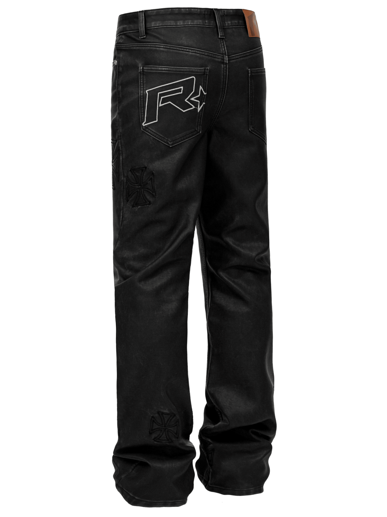 Leather Cross Denim - Reputation Studios