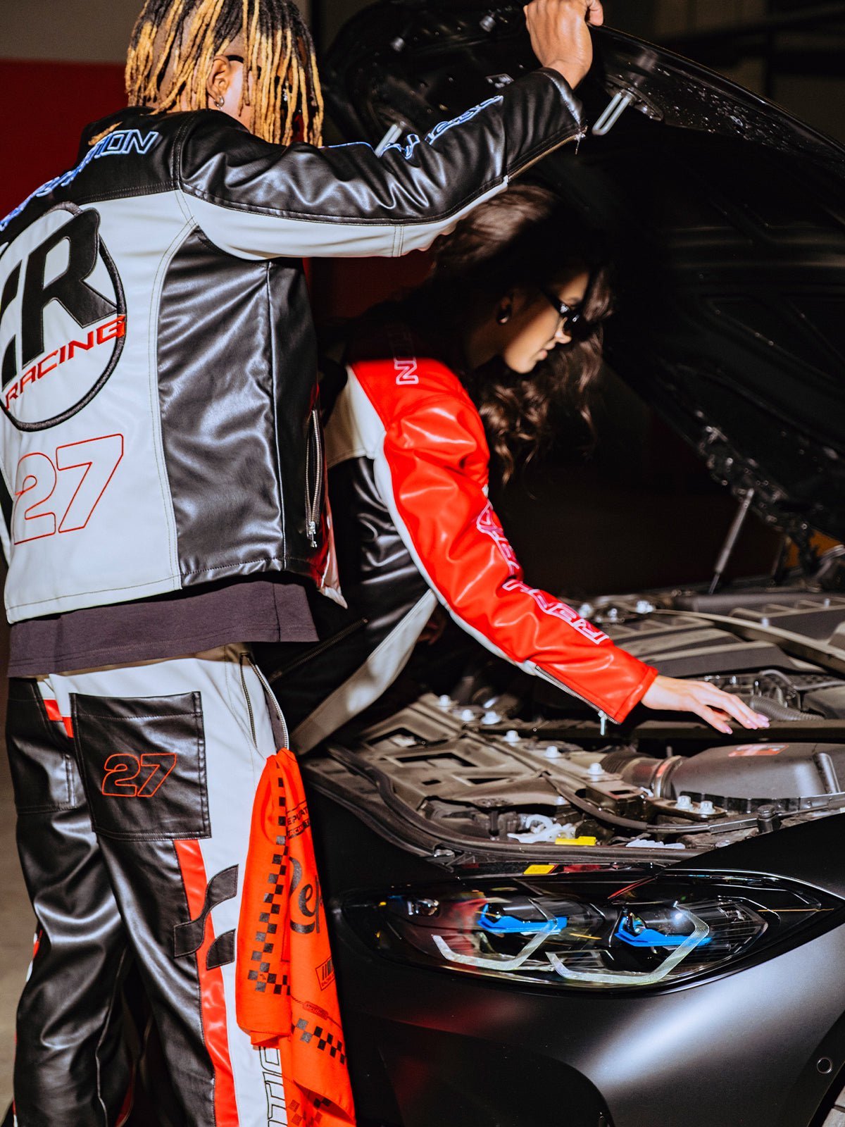 Moto Flare Pants - Black - Reputation Studios