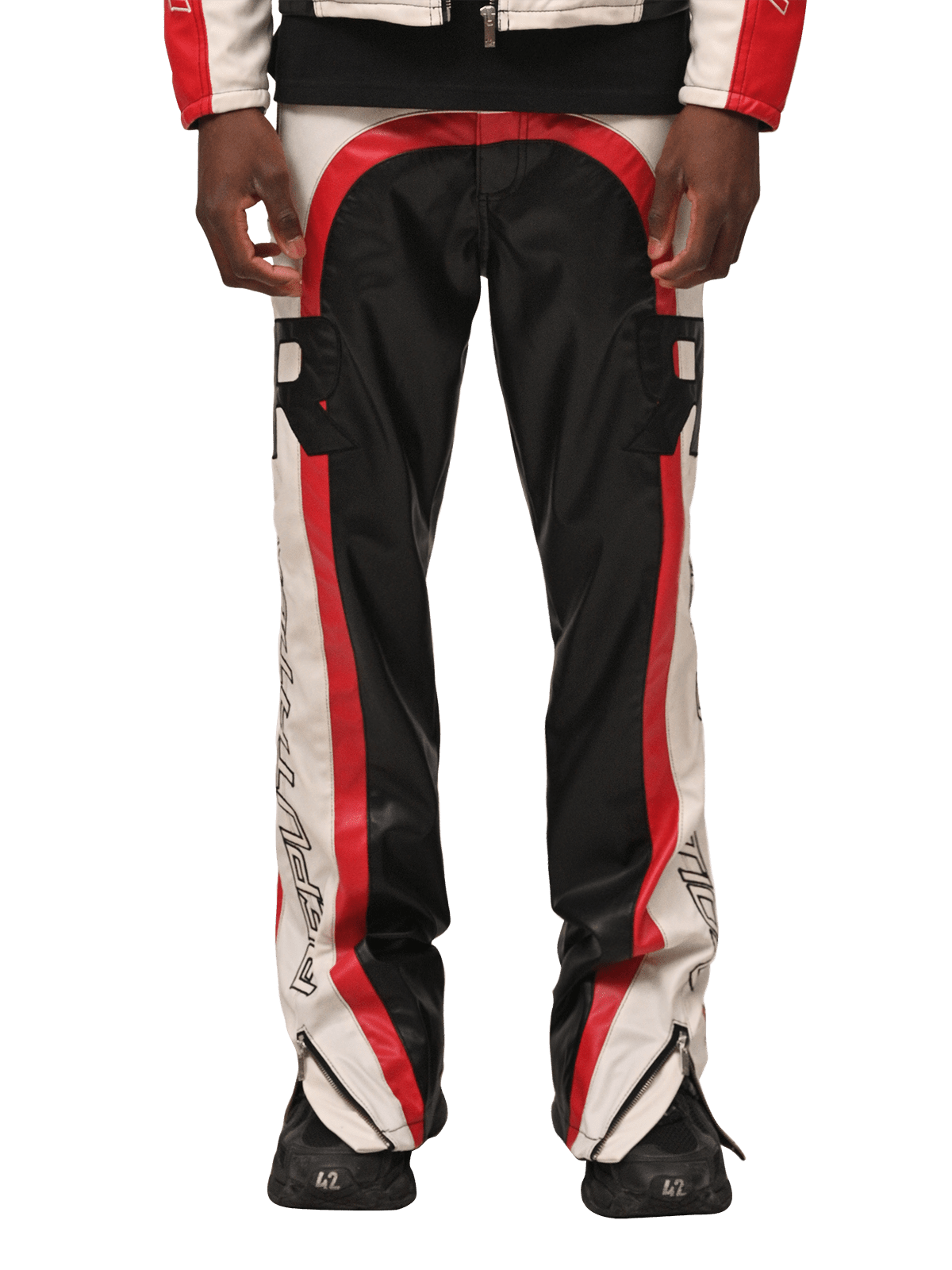 Moto Flare Pants - Black - Reputation Studios