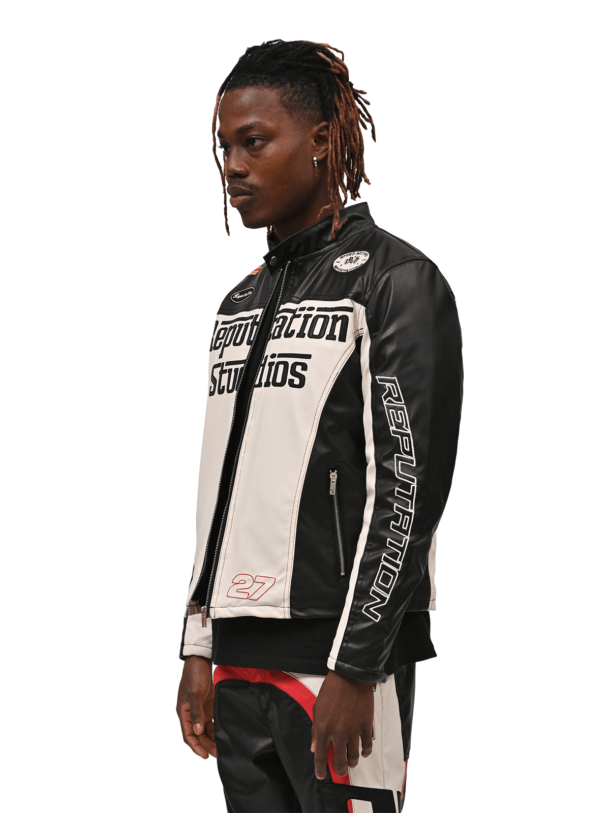 Moto Jacket - Black - Reputation Studios