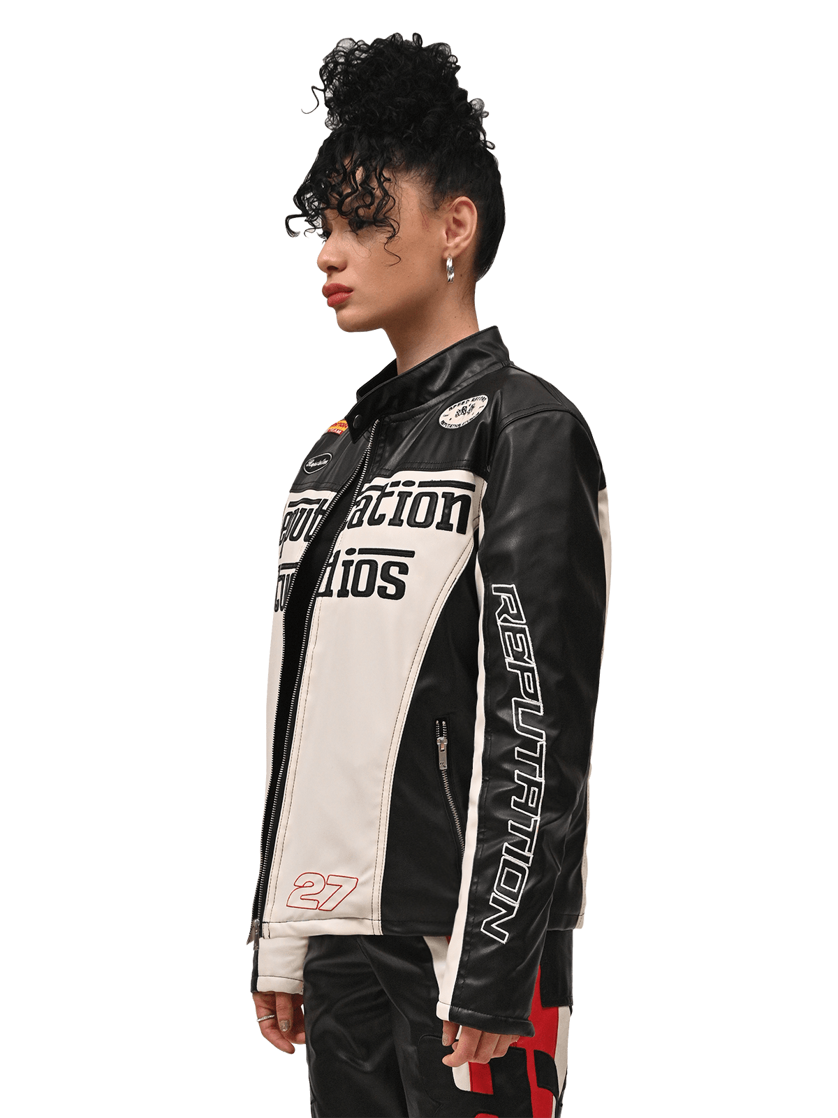 Moto Jacket - Black - Reputation Studios