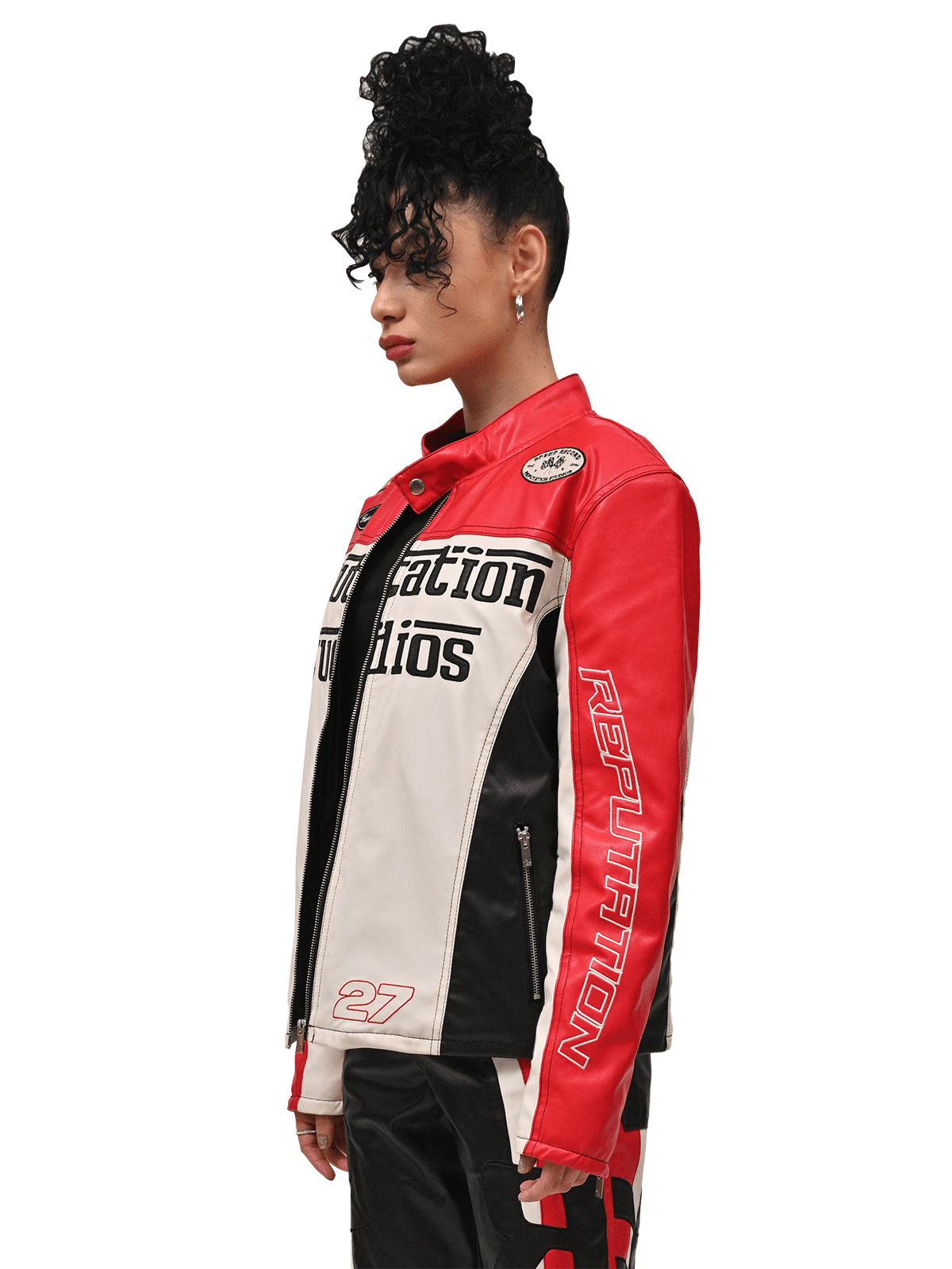 Moto Jacket - Red - Reputation Studios