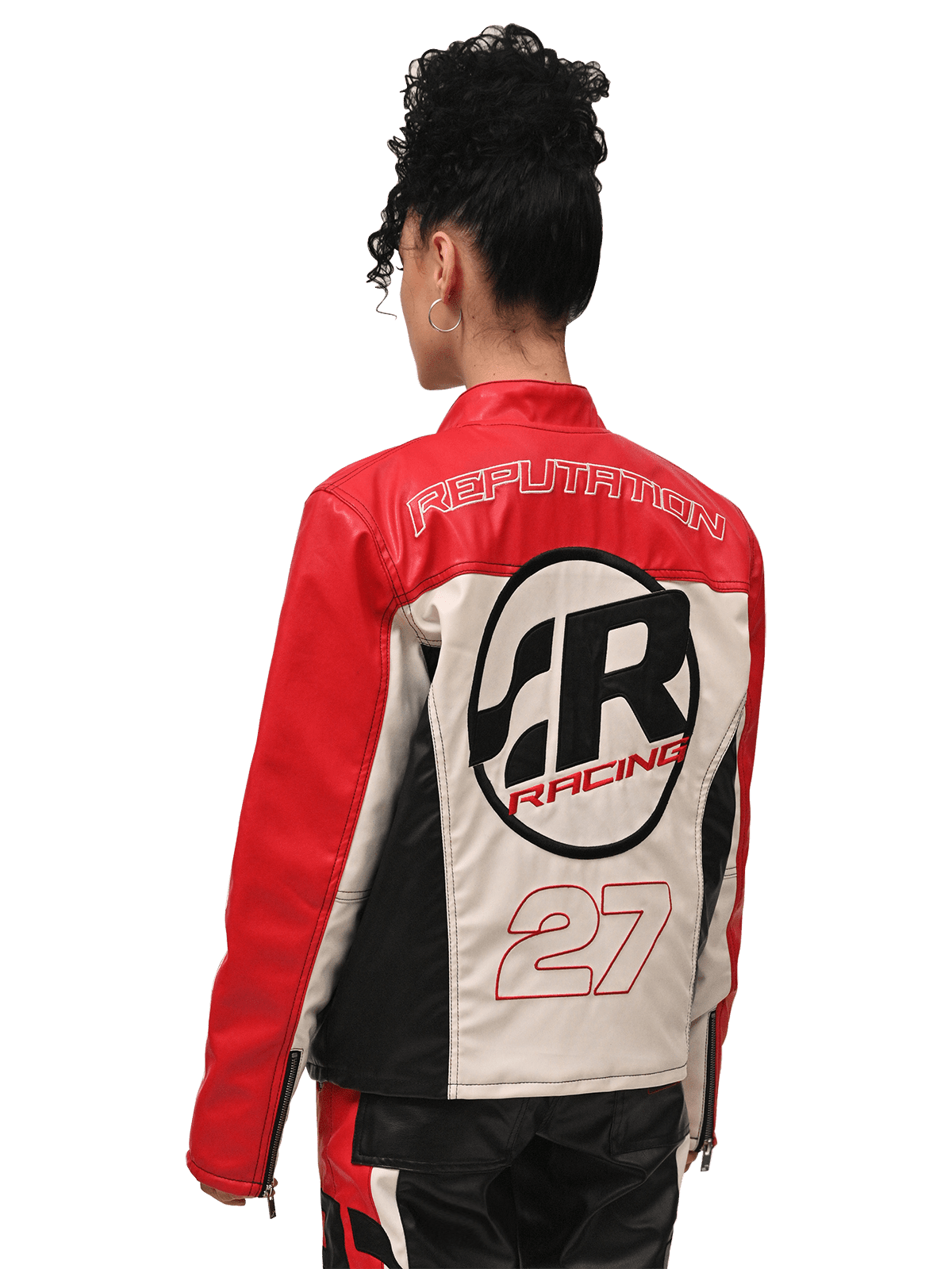 Moto Jacket - Red - Reputation Studios