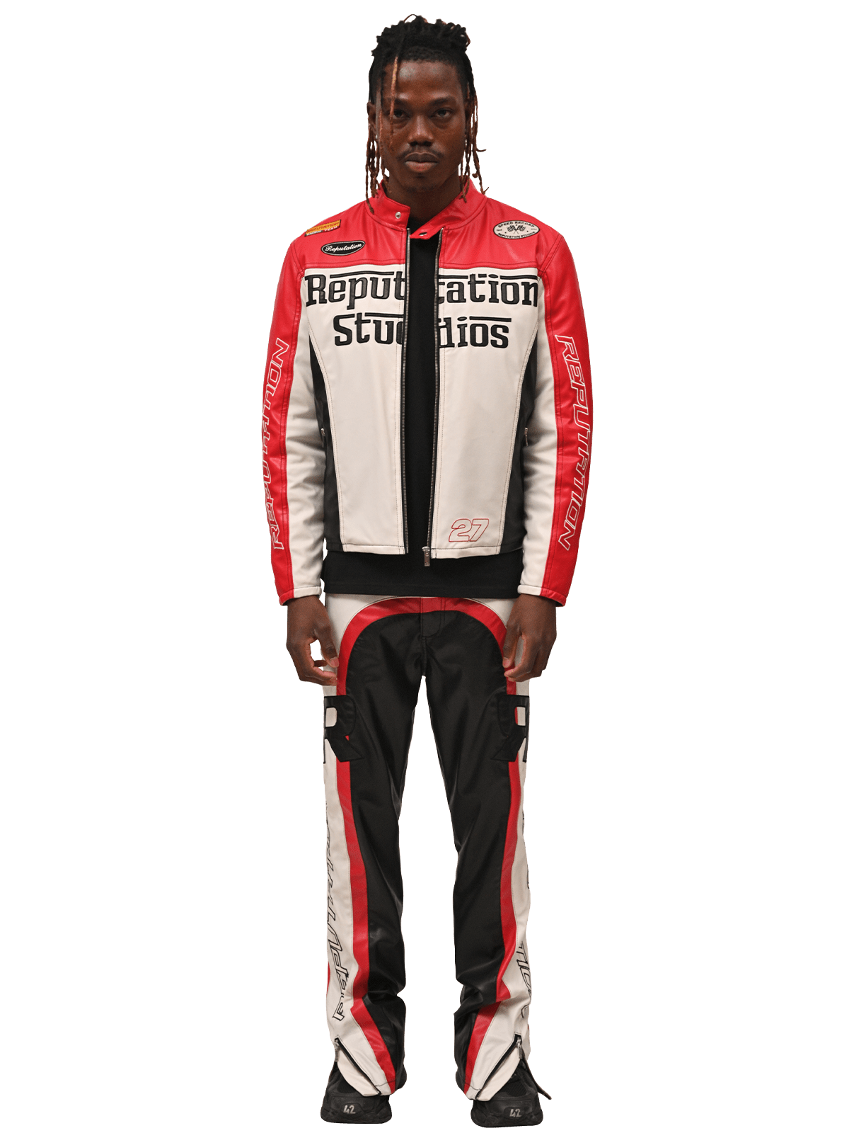 Moto Jacket - Red - Reputation Studios