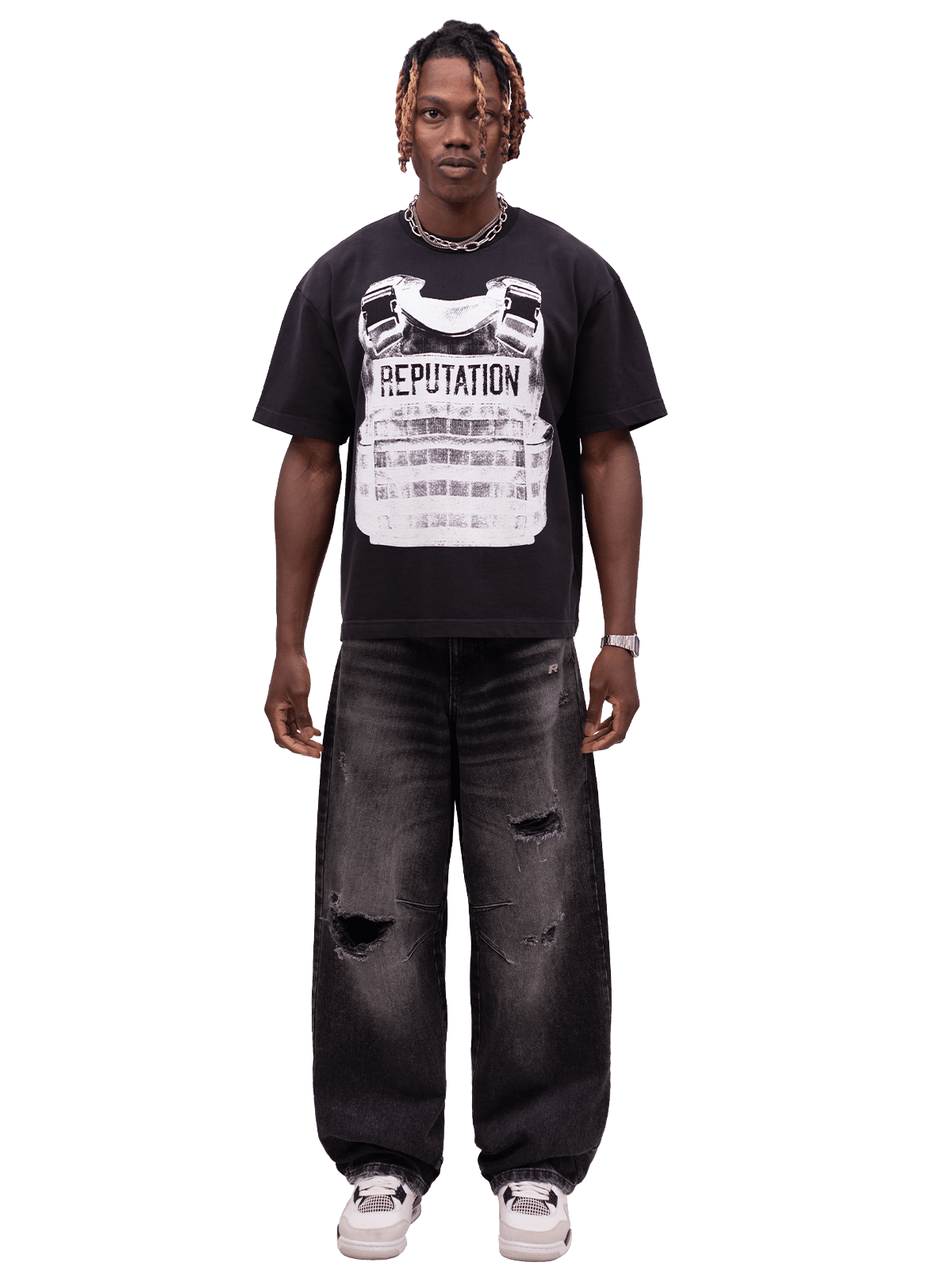 Parachute Denim - Black - Reputation Studios