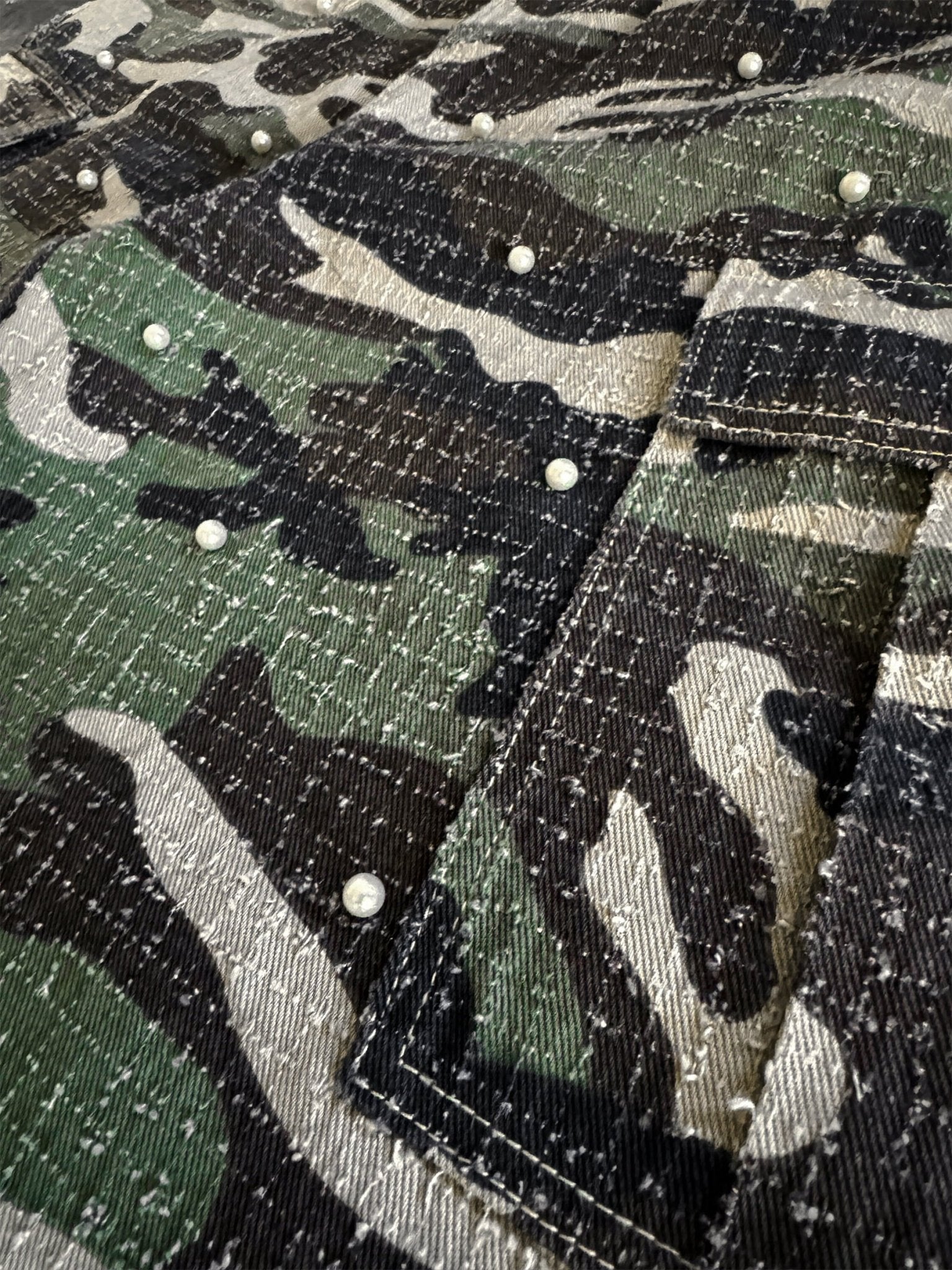 Pearl Camo Jorts - Reputation Studios