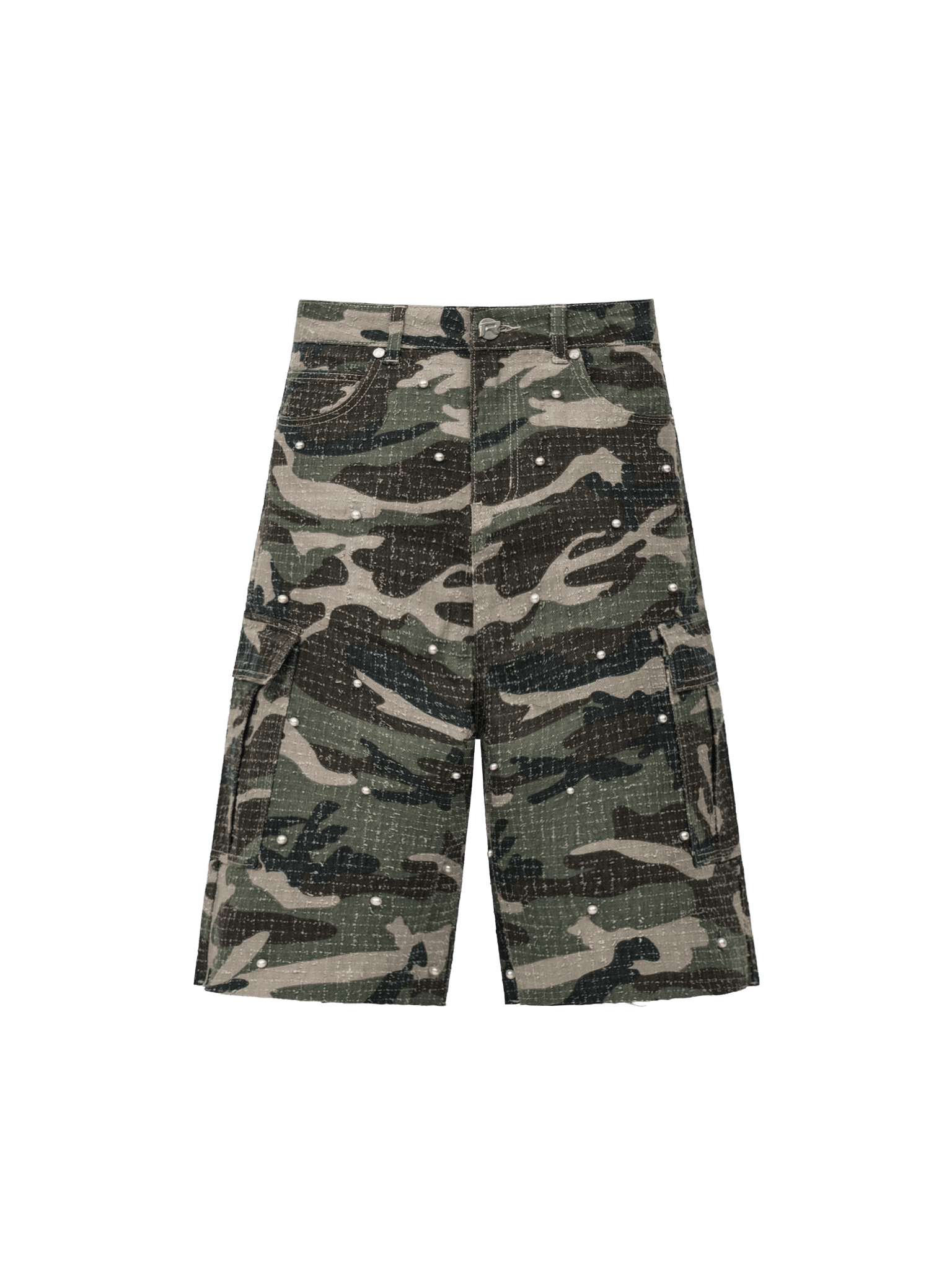 Pearl Camo Jorts