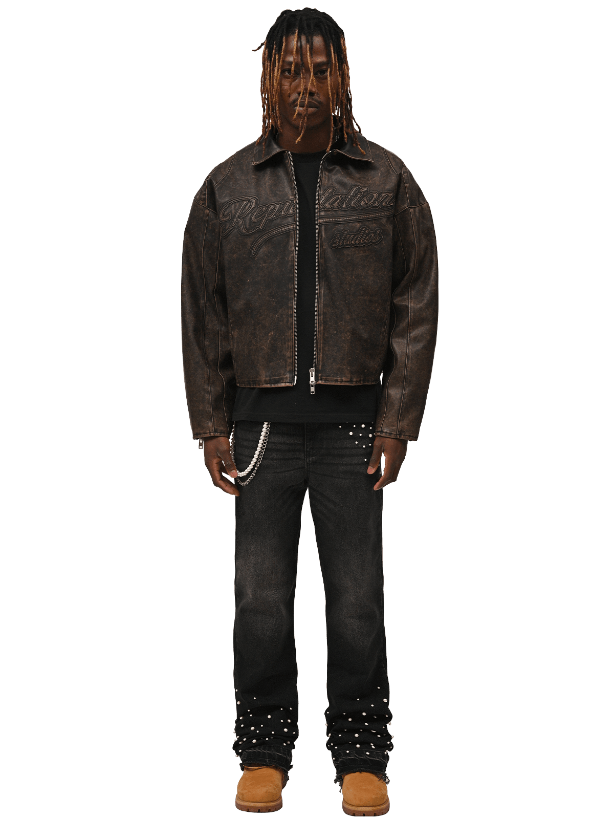 Pearl Denim - Black - Reputation Studios