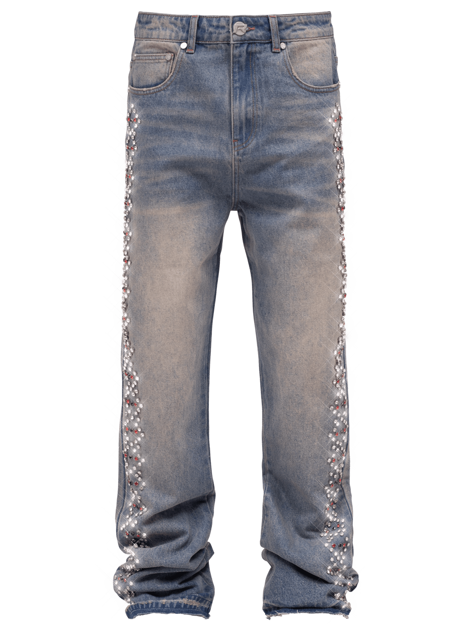 Prism Chain Denim - Cream Wash - Reputation Studios