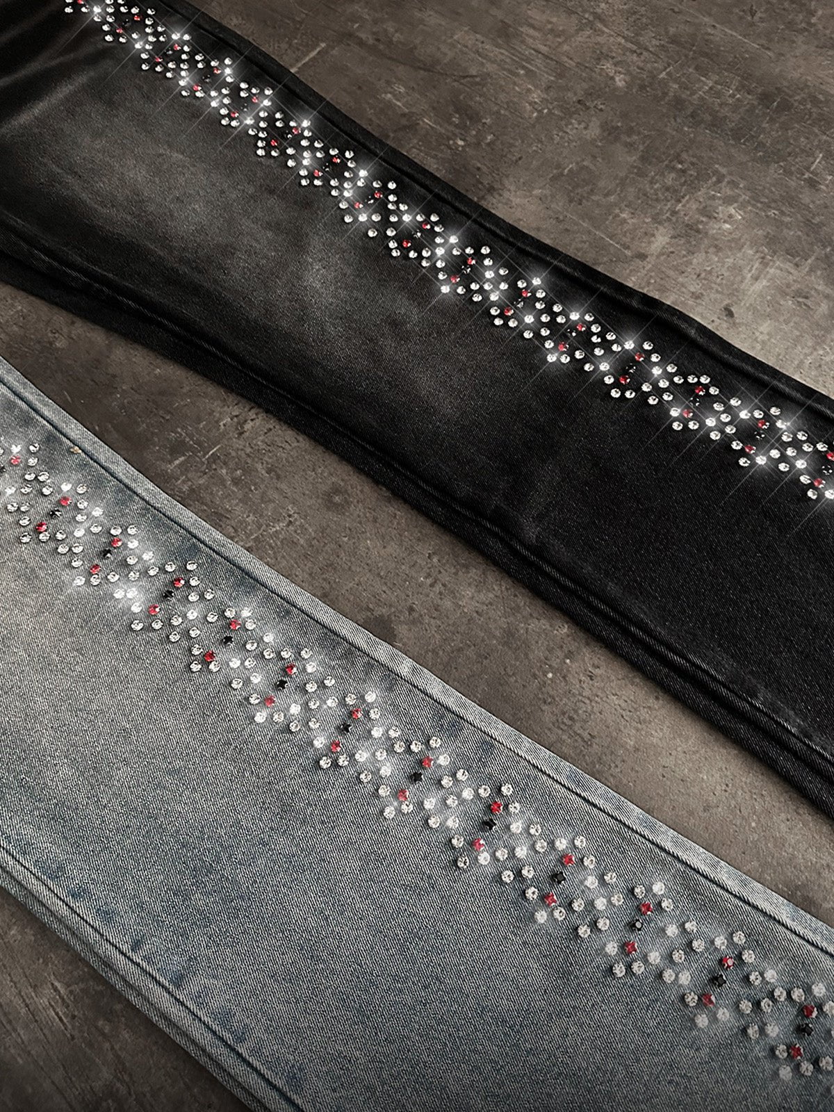 Prism Chain Denim - Cream Wash - Reputation Studios