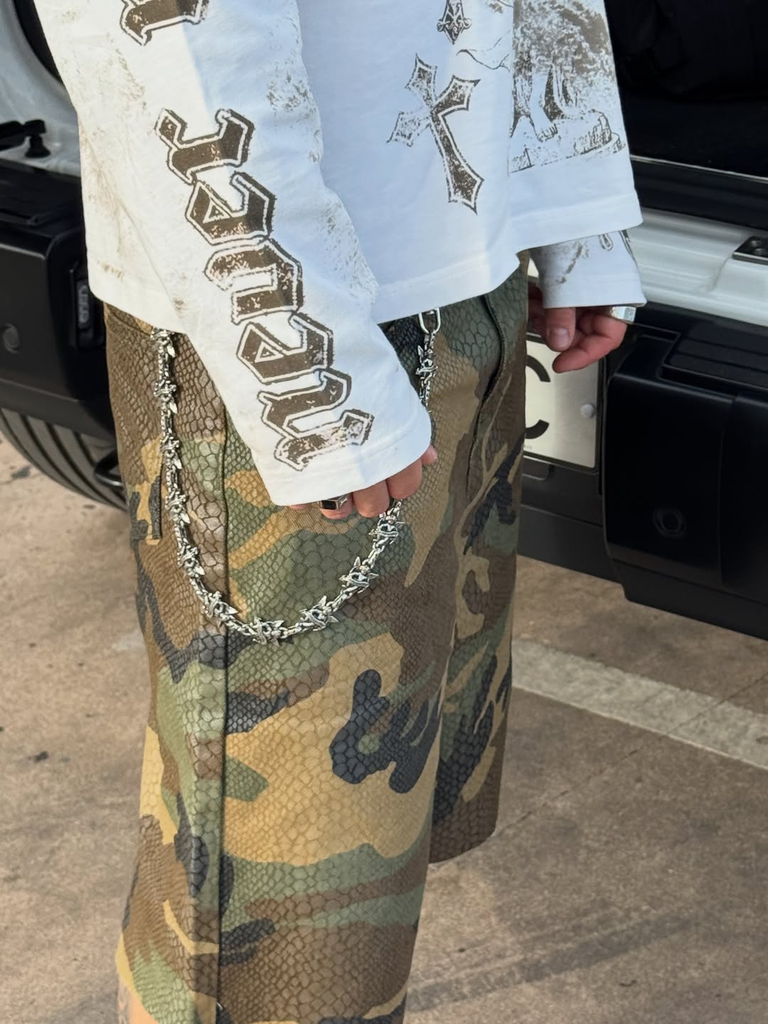 Python Camo Jorts - Reputation Studios