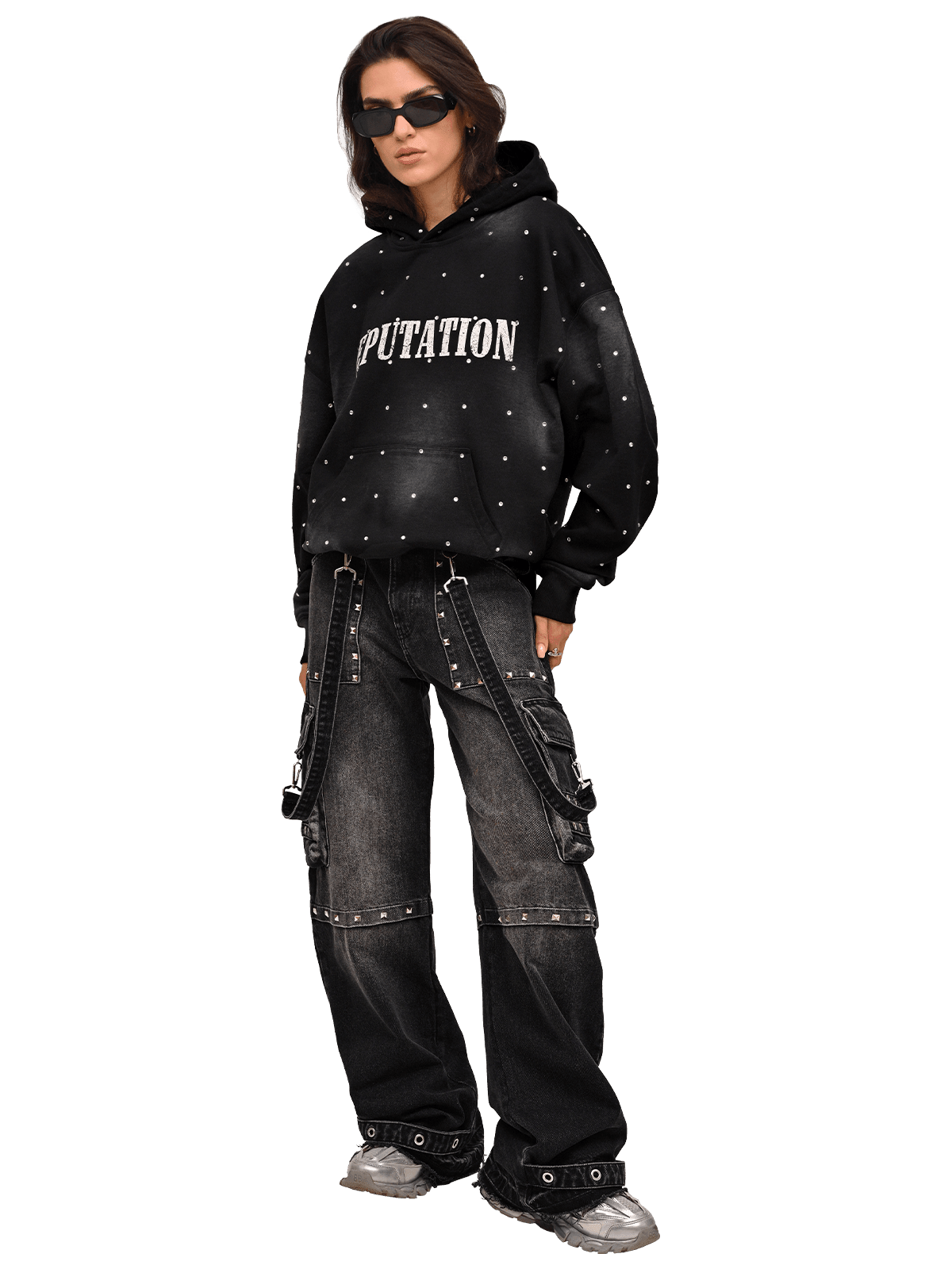 Raver Denim - Black - Reputation Studios