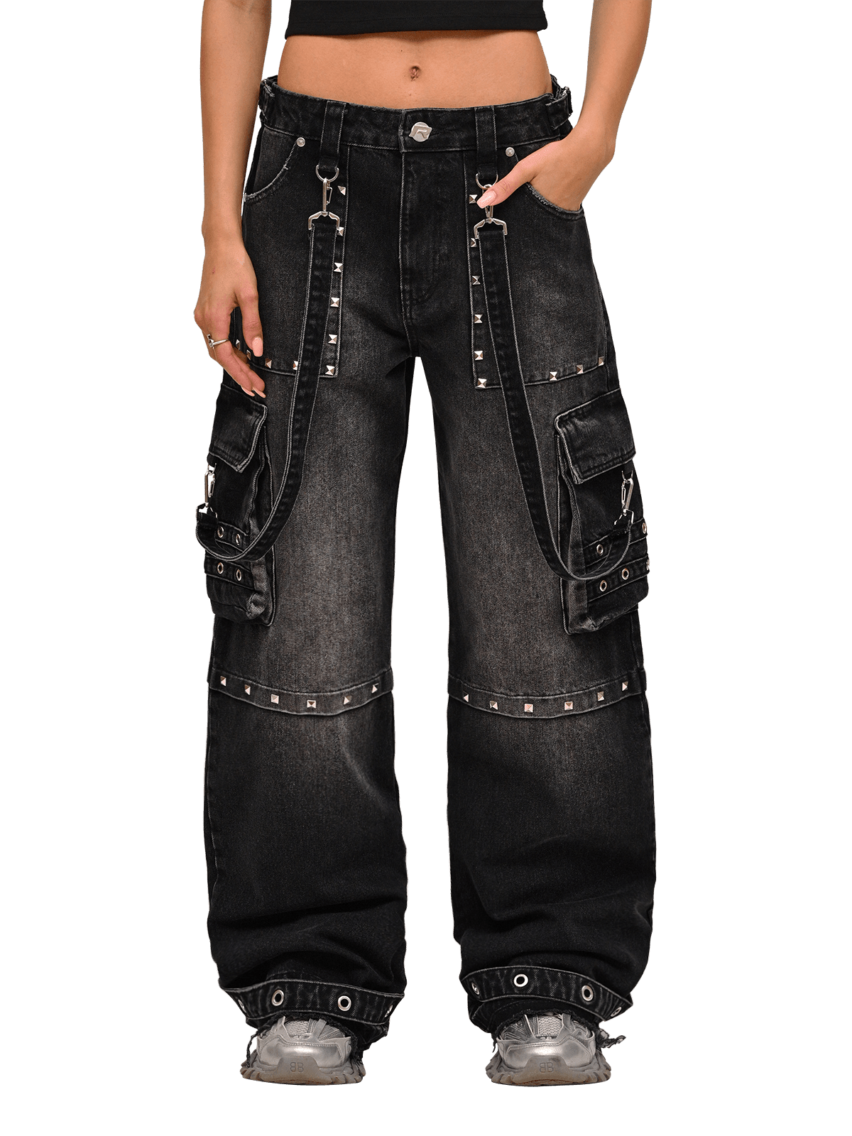Raver Denim - Black - Reputation Studios
