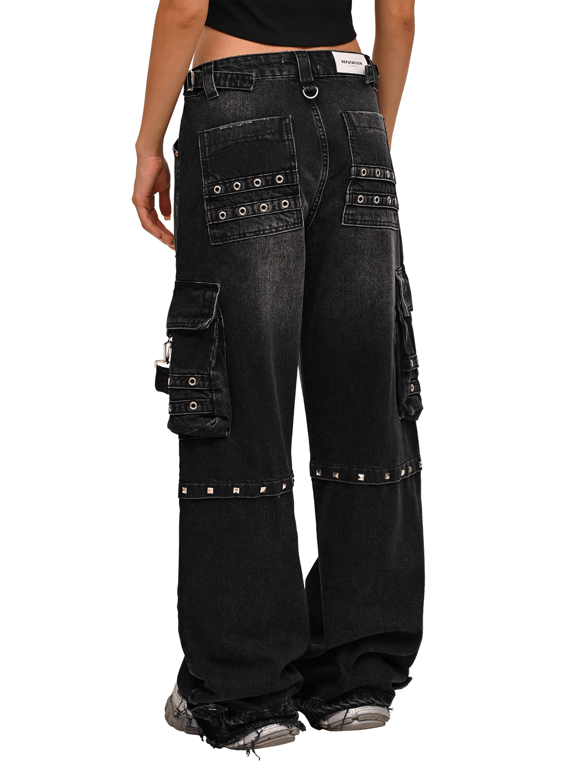 Raver Denim - Black - Reputation Studios